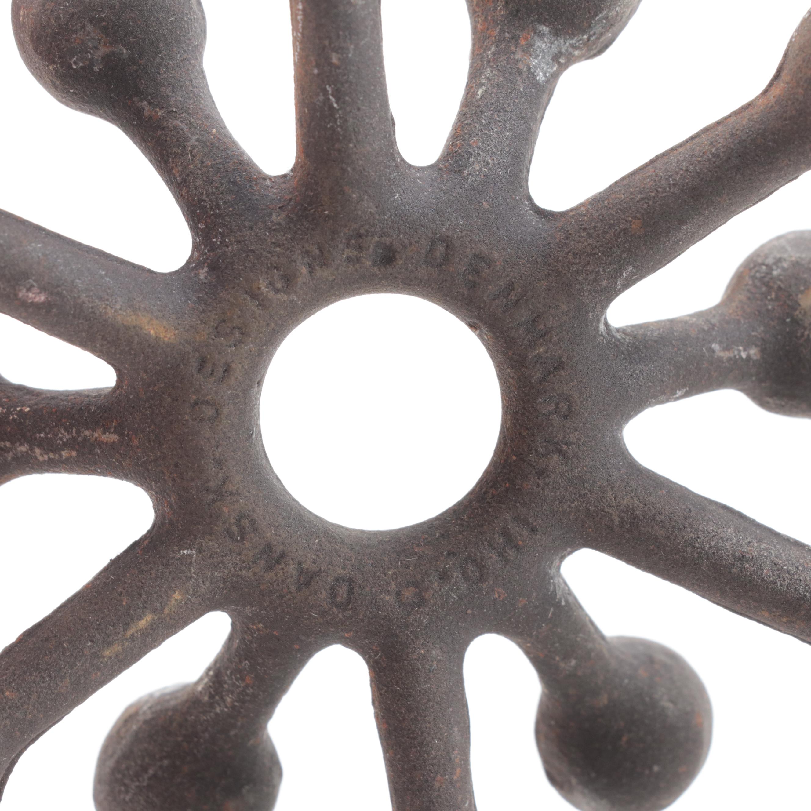 Dansk Danish Modern Twelve Light Candle Holders and Taper Candles