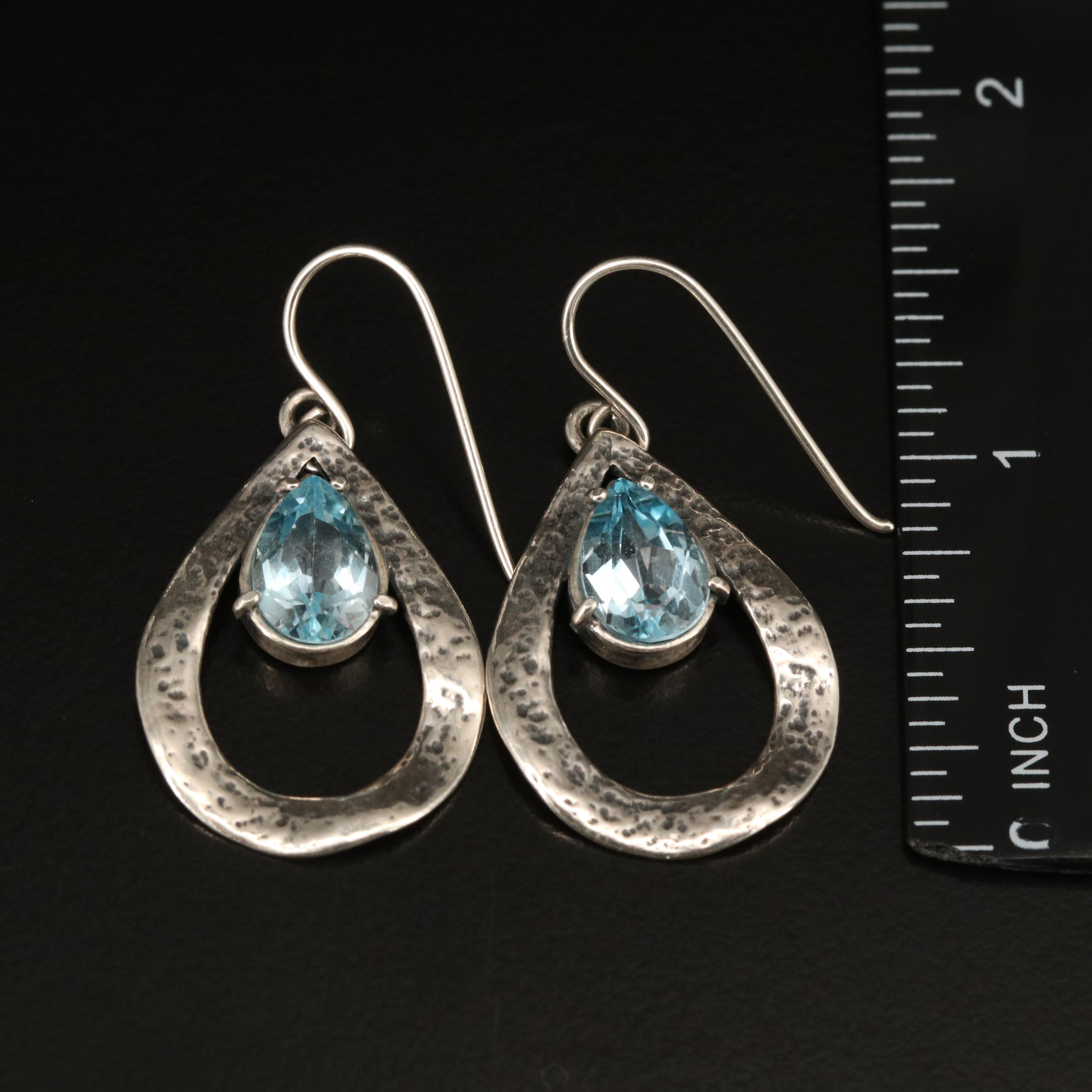 Relios Featured in Sterling Earrings Including Sky Blue Topaz and Faux Coral