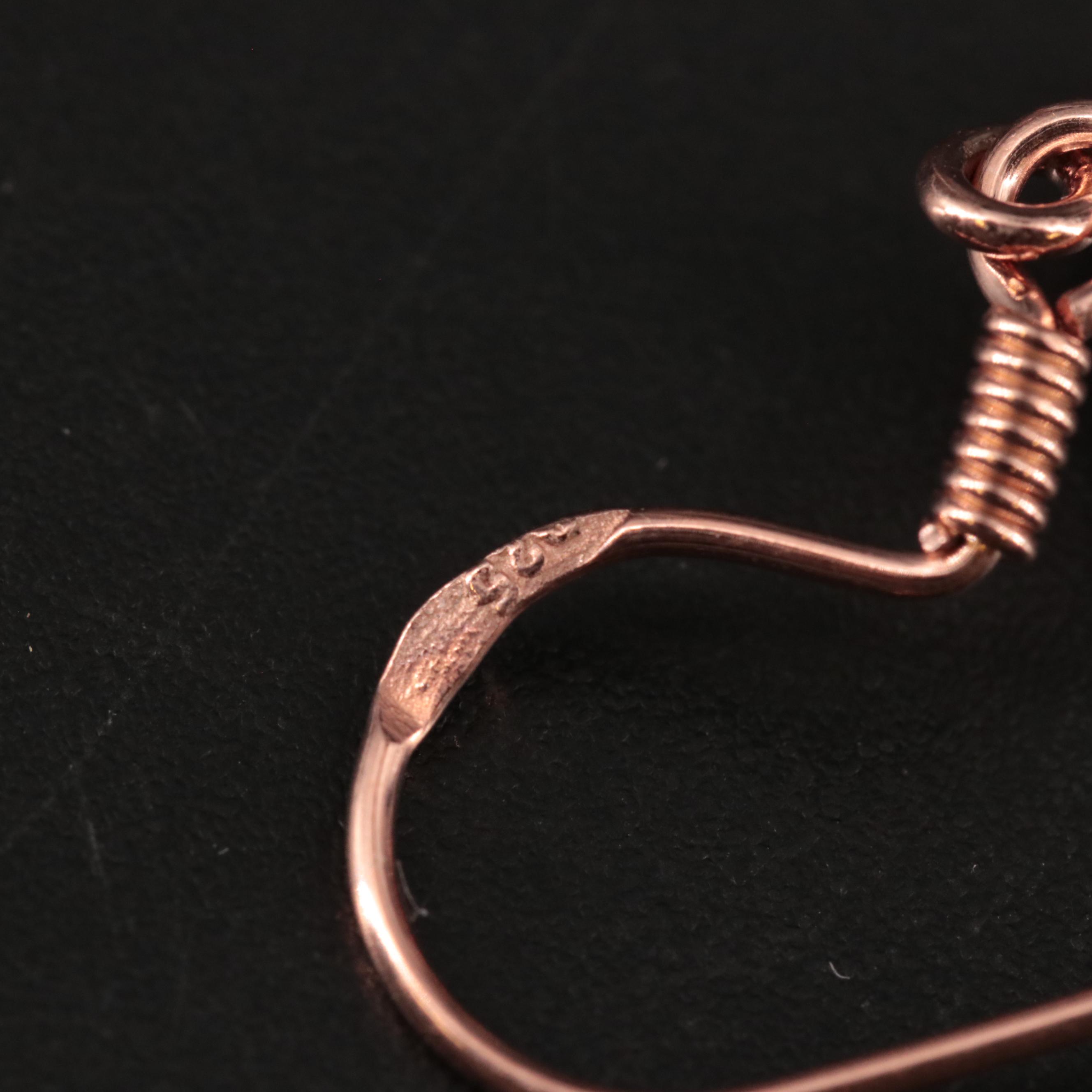 Sterling Gemstone Dangle Earrings