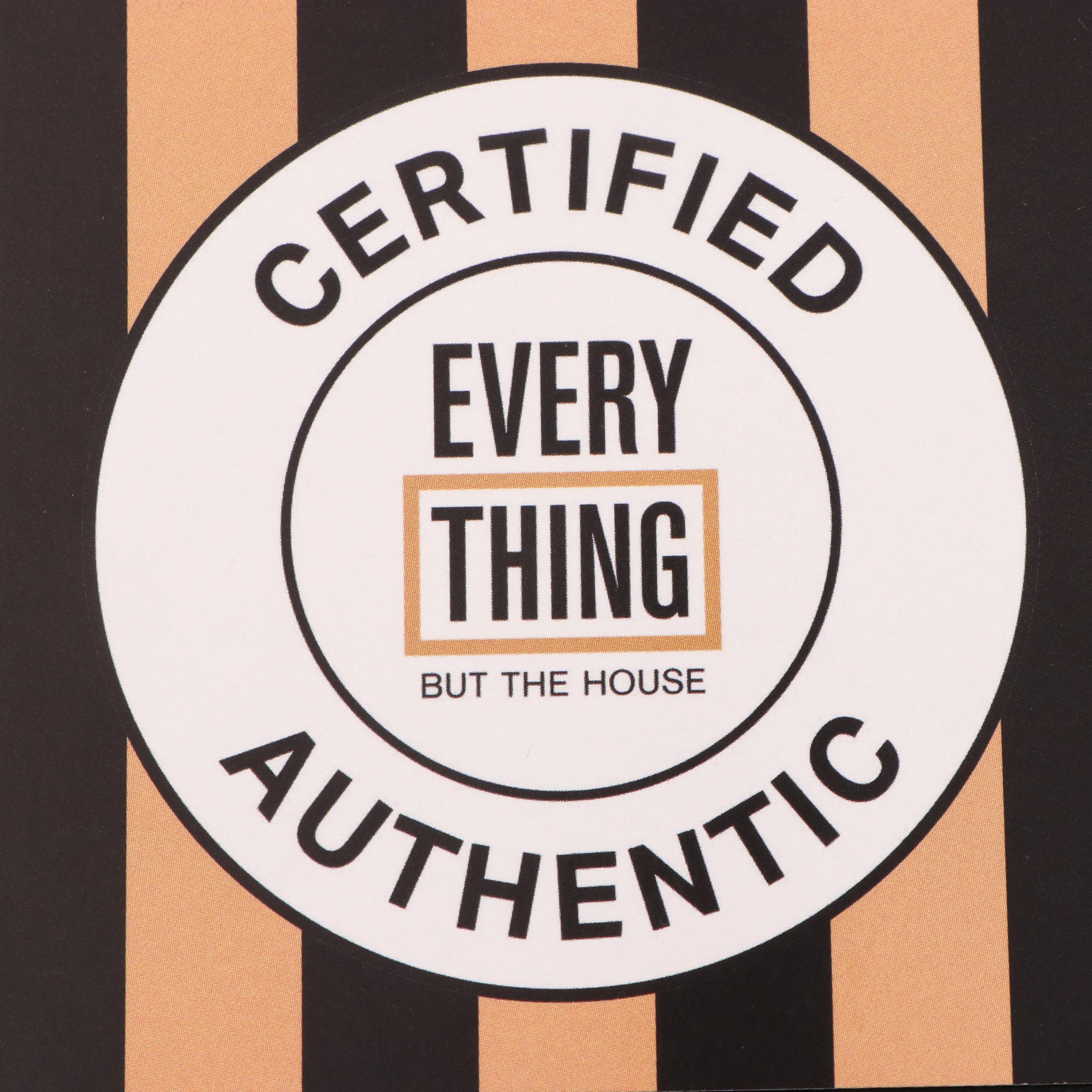 Louis Vuitton Sterling Silver Logo Cufflinks