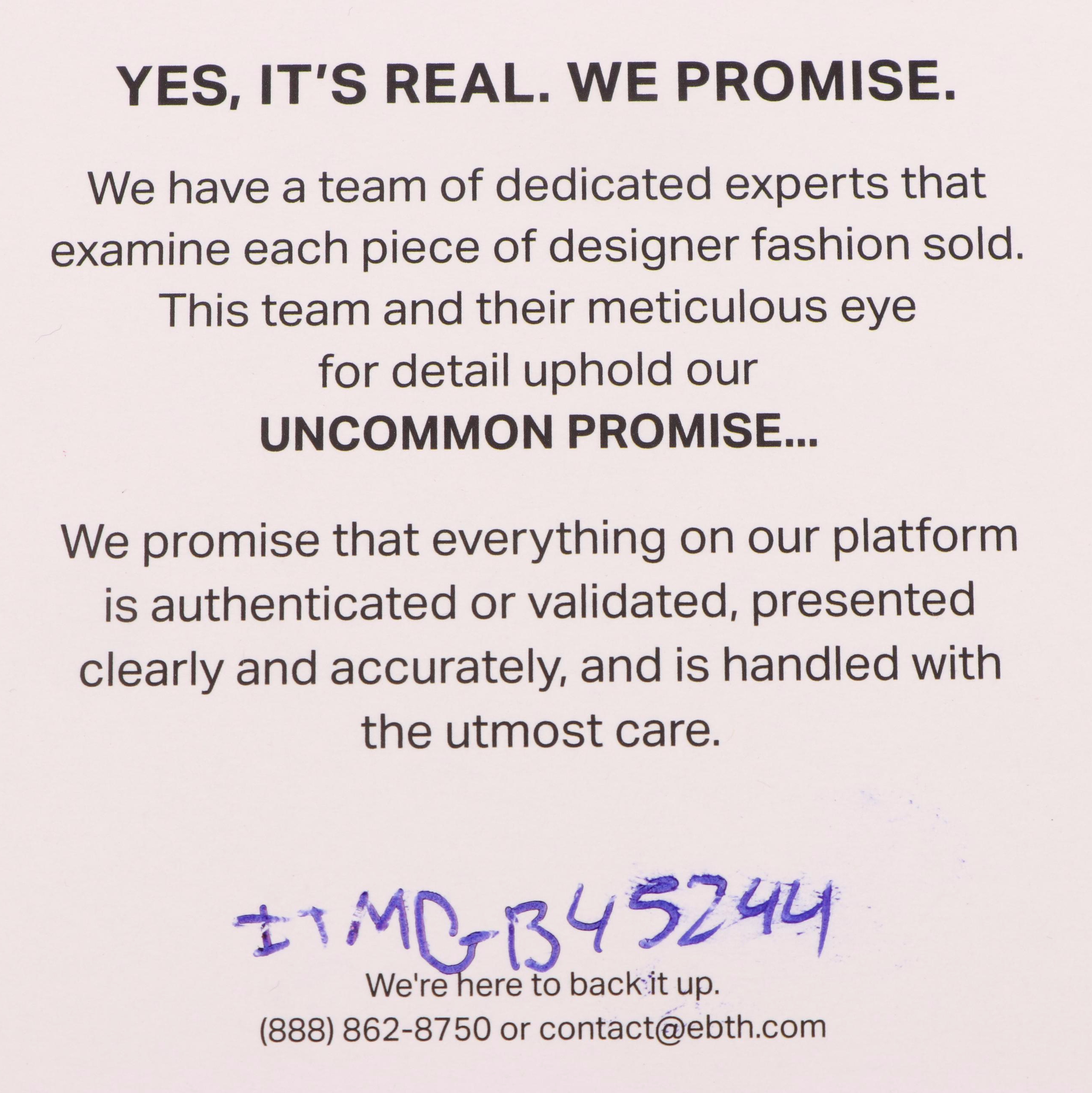 Louis Vuitton Sterling Silver Logo Cufflinks