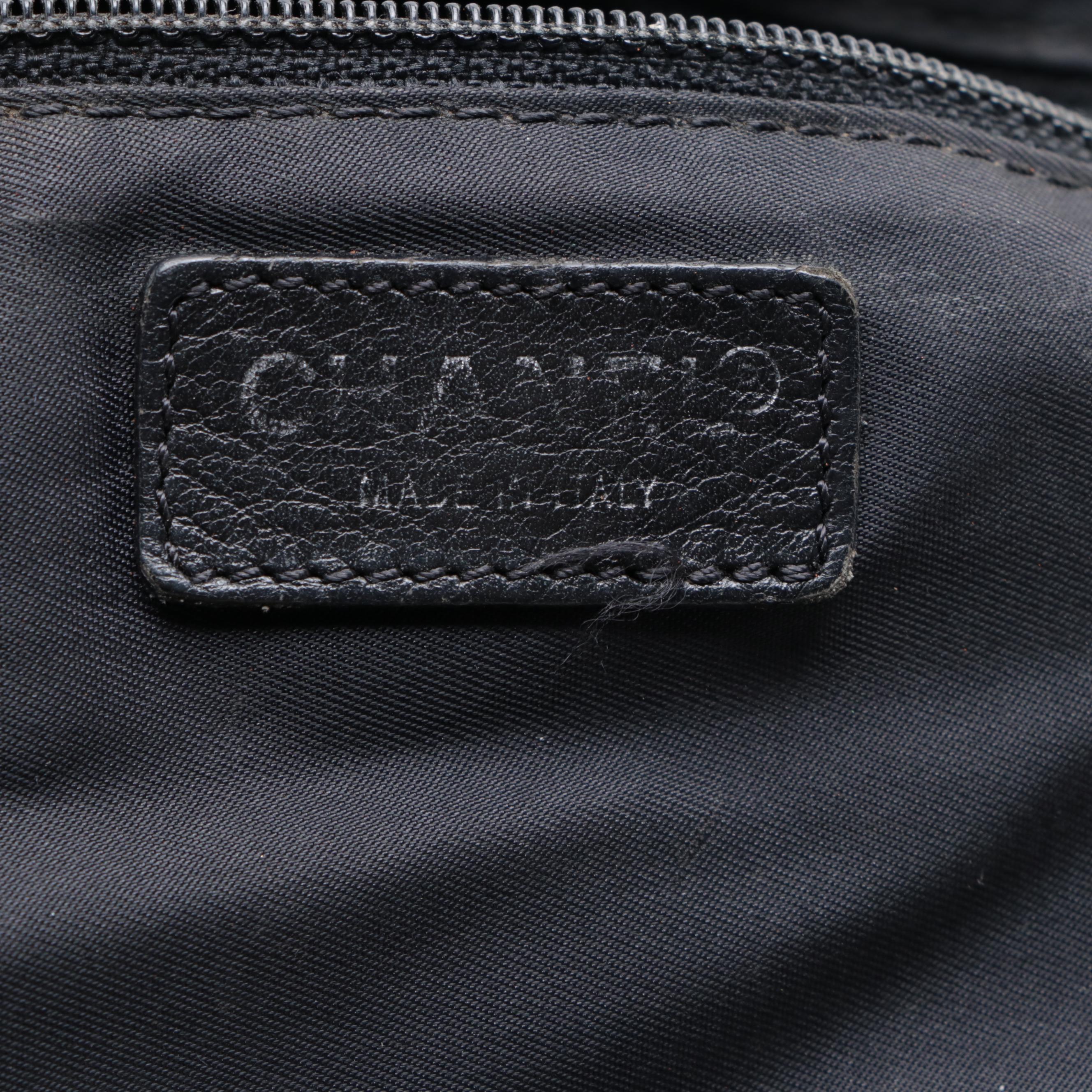 Chanel Travel Line Nylon and Leather Tote Bag