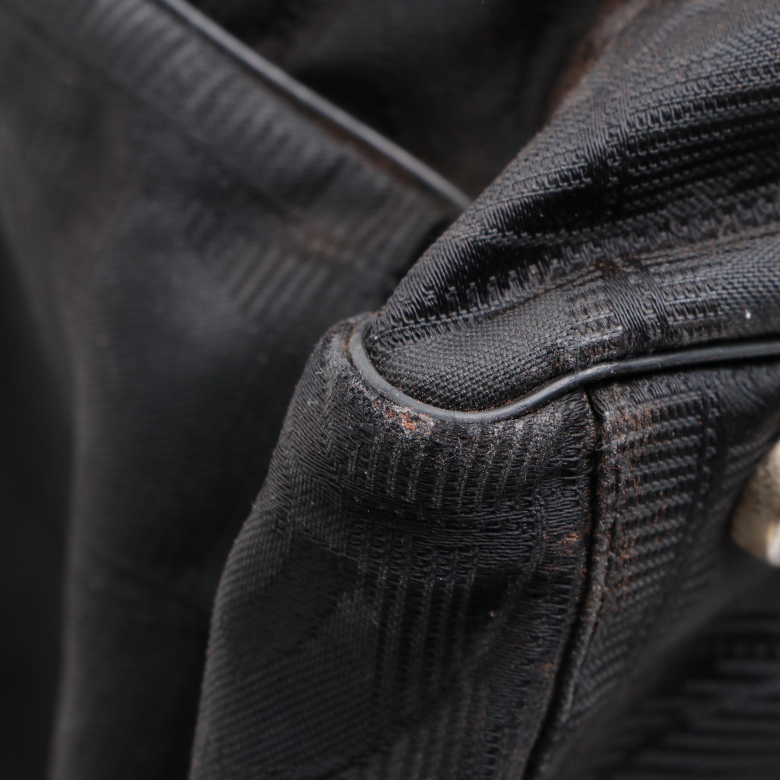 Chanel Travel Line Nylon and Leather Tote Bag