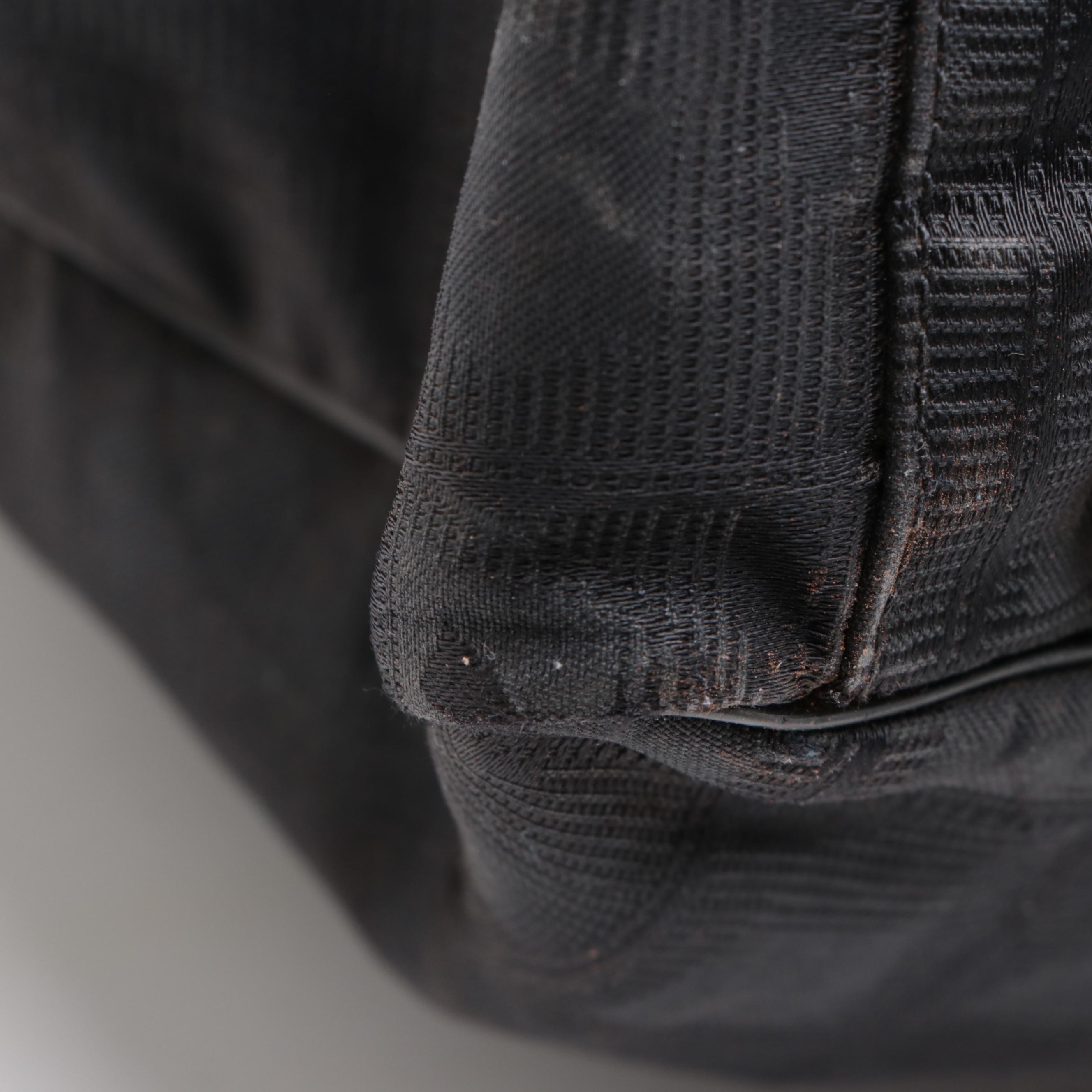 Chanel Travel Line Nylon and Leather Tote Bag