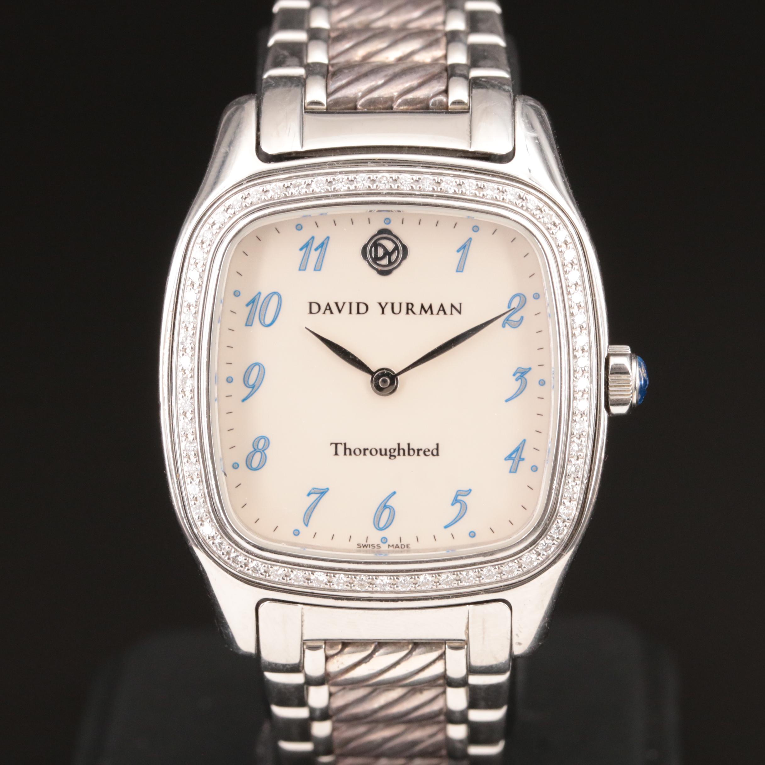 David Yurman Thoroughbred Diamond Watch
