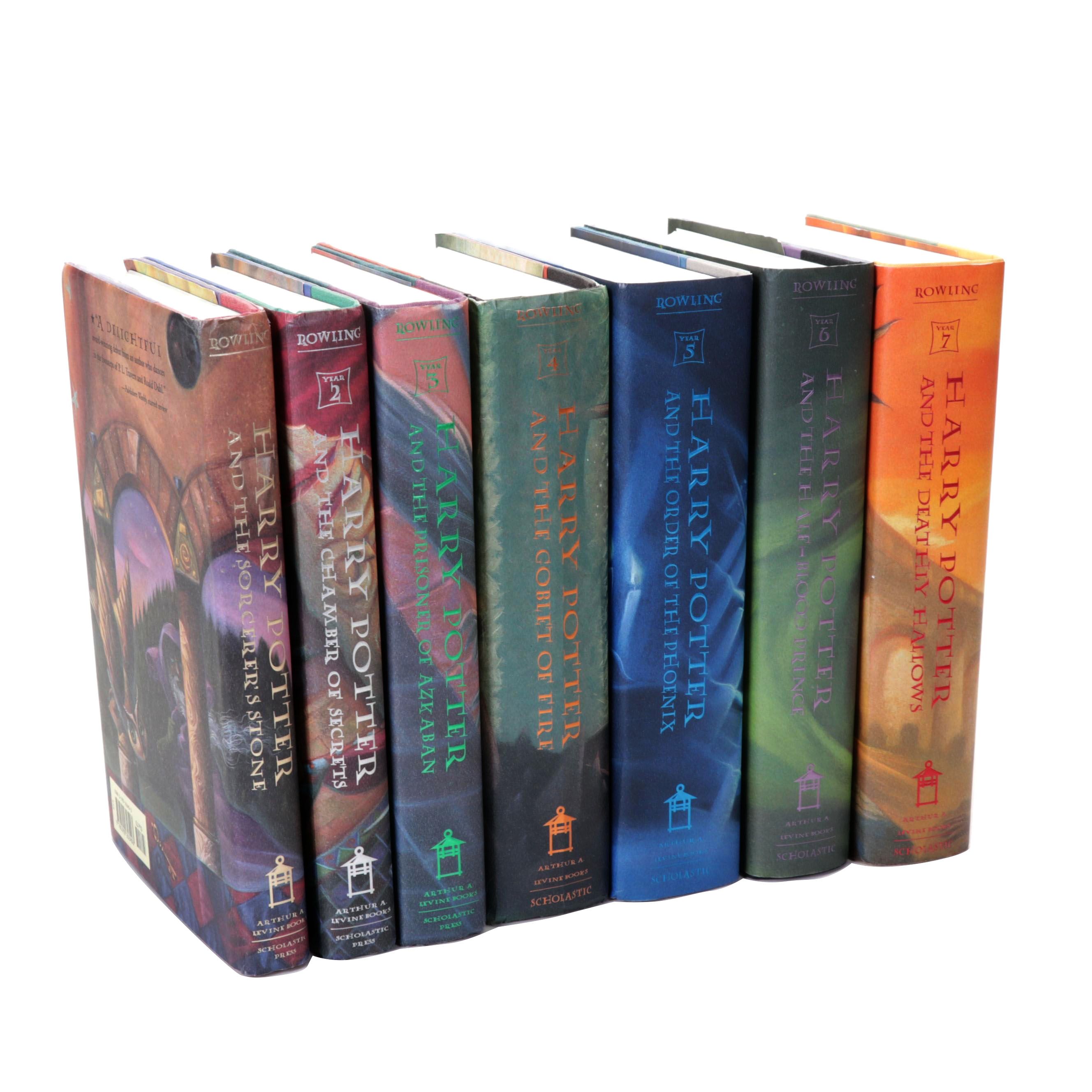 First American Edition "Harry Potter" Complete Set by J. K. Rowling