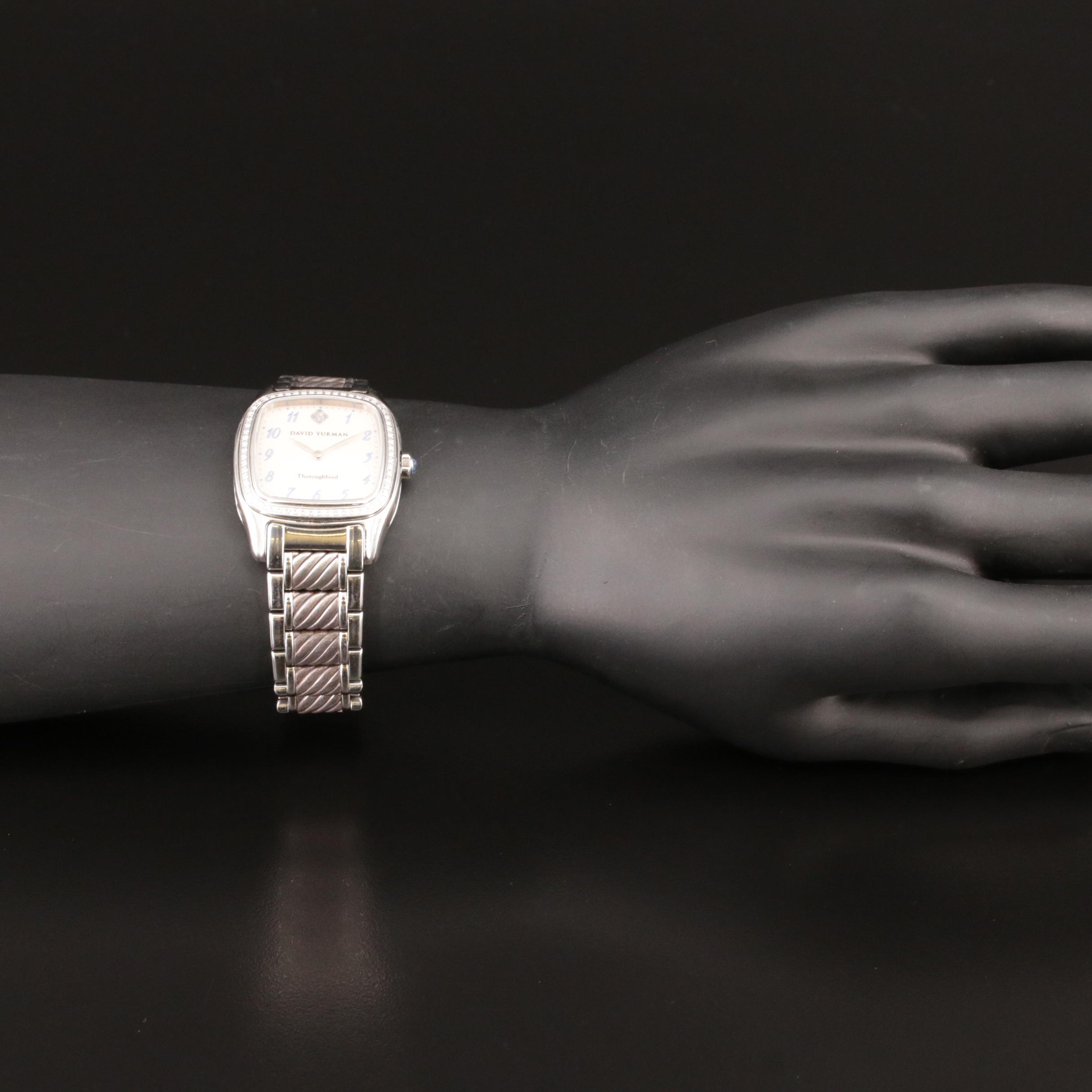 David Yurman Thoroughbred Diamond Watch