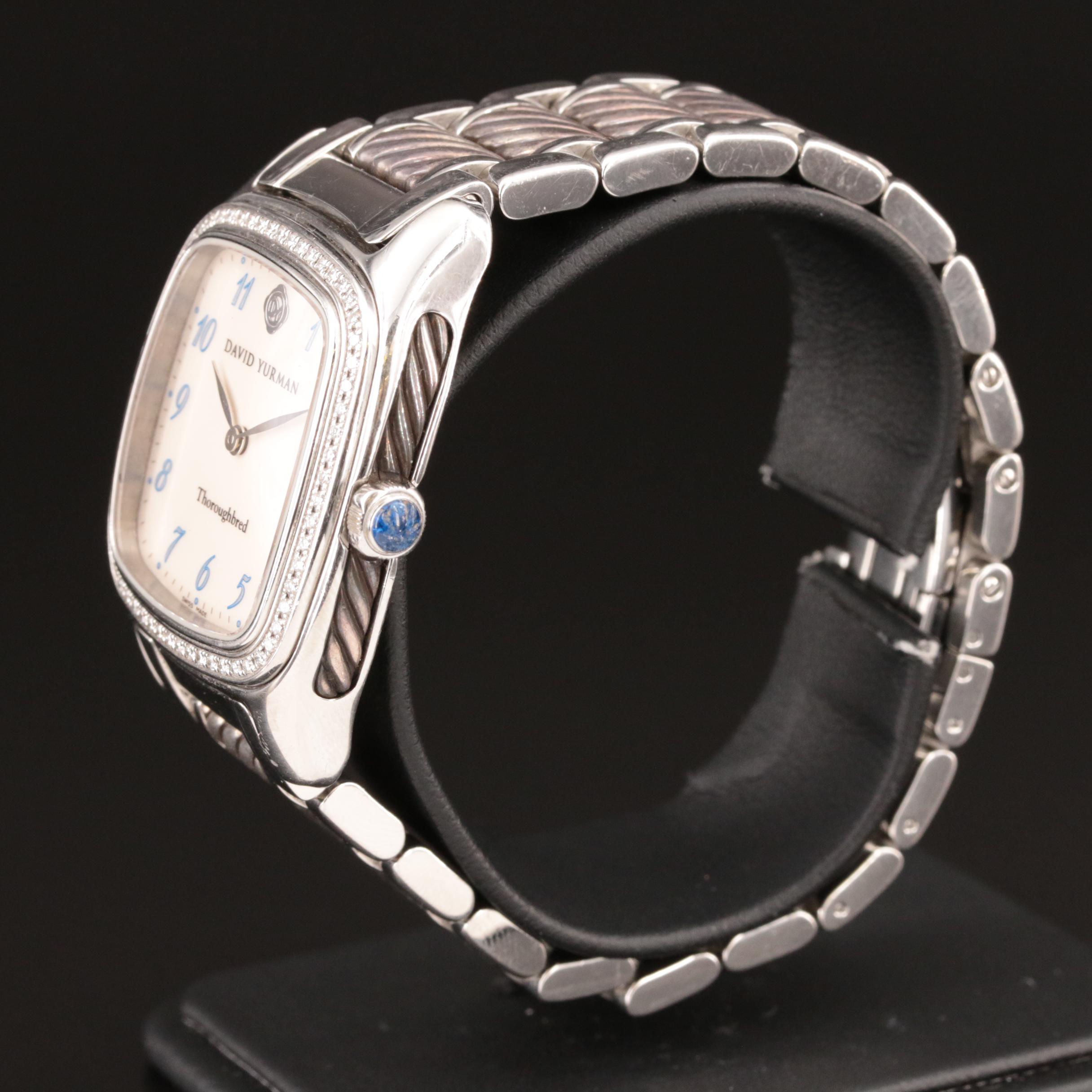David Yurman Thoroughbred Diamond Watch