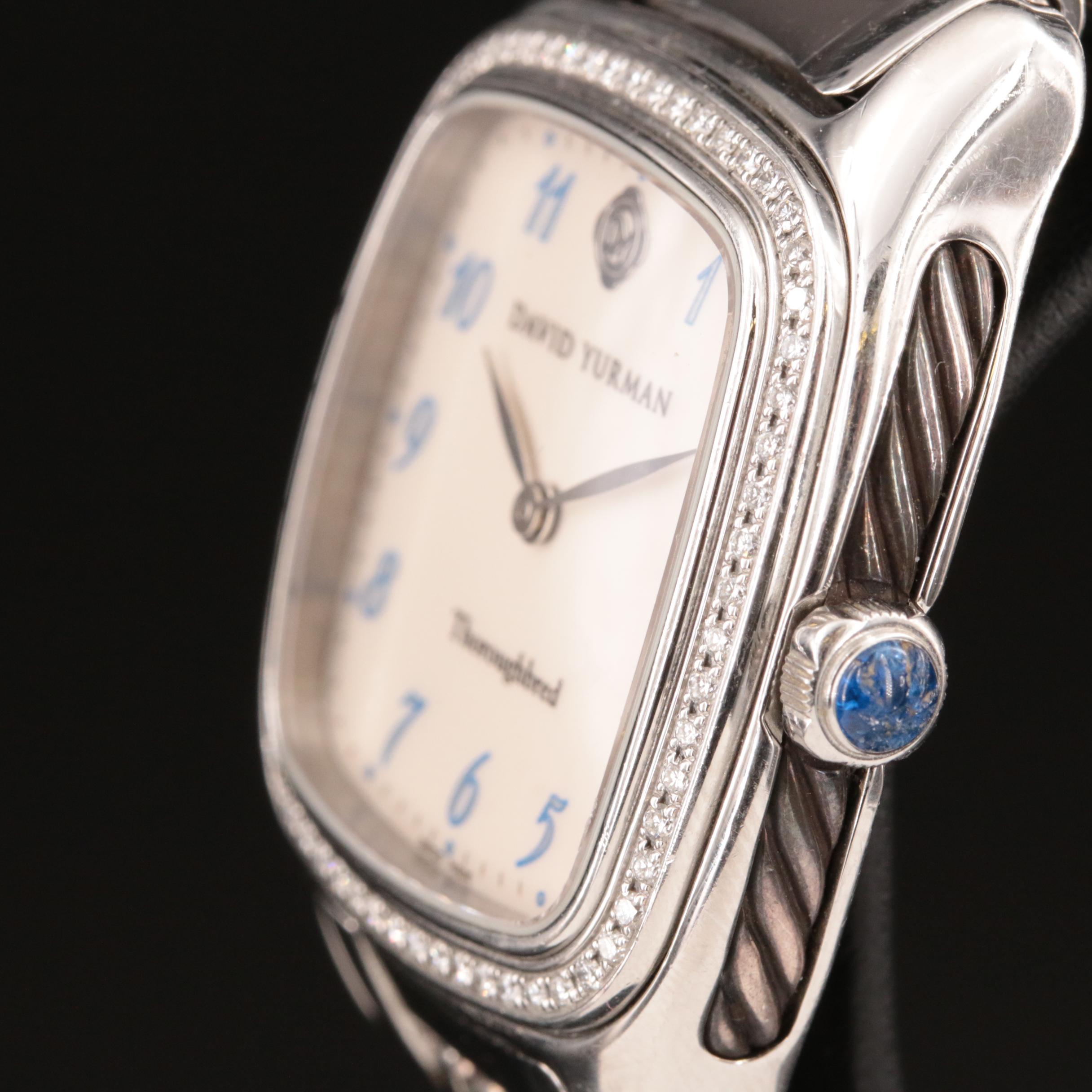 David Yurman Thoroughbred Diamond Watch