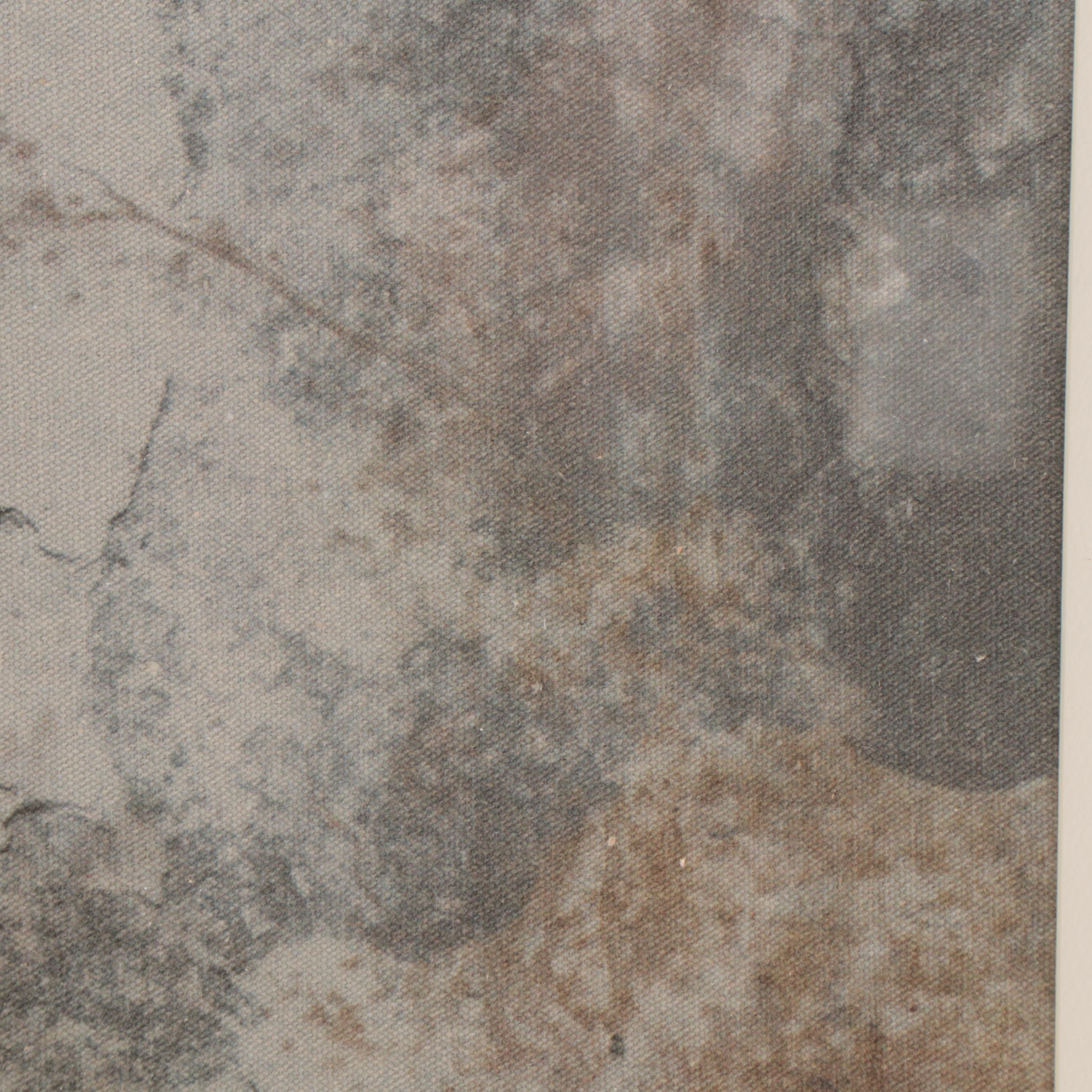 Giclée of Landscape With Trees After Victoria Barnes