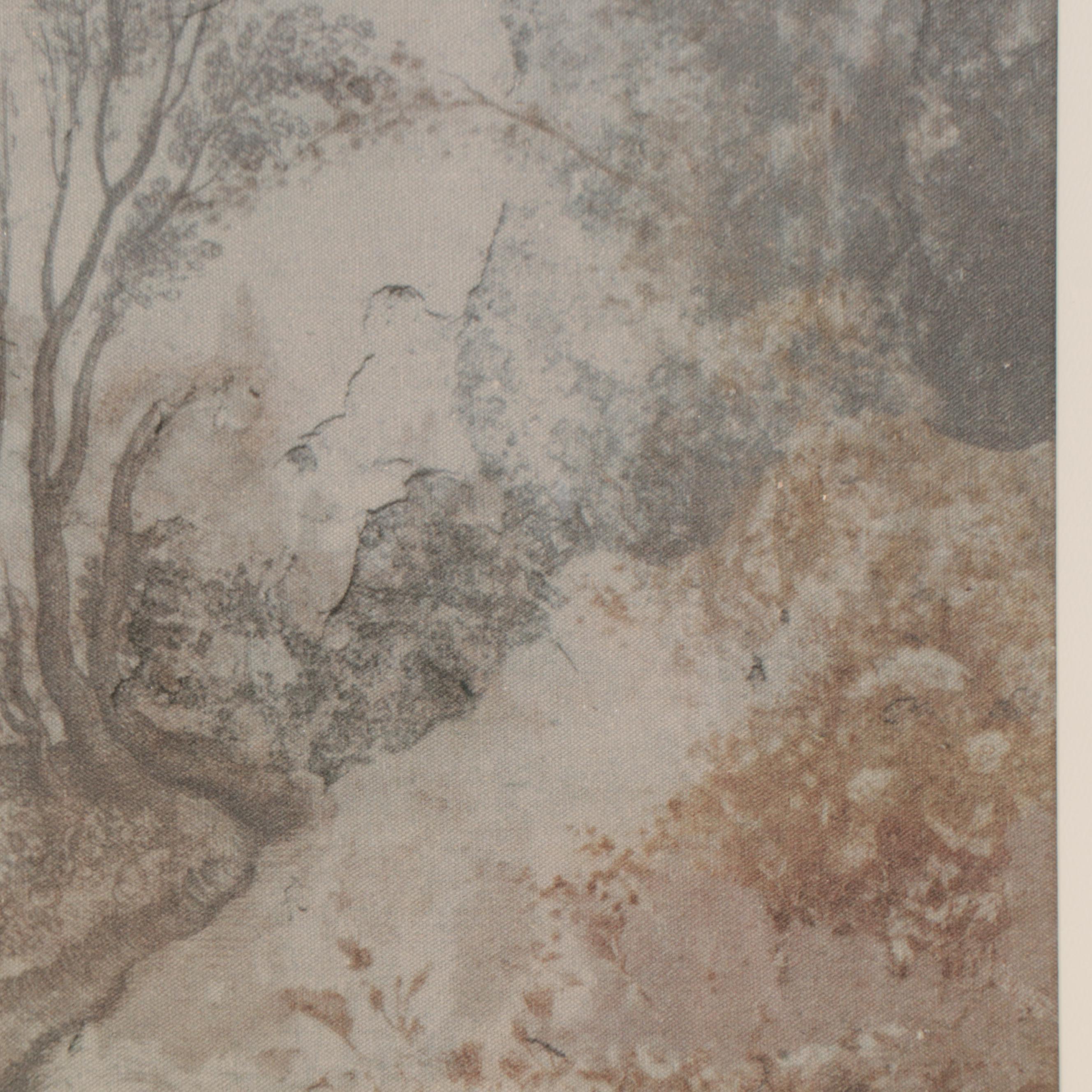 Giclée of Landscape With Trees After Victoria Barnes