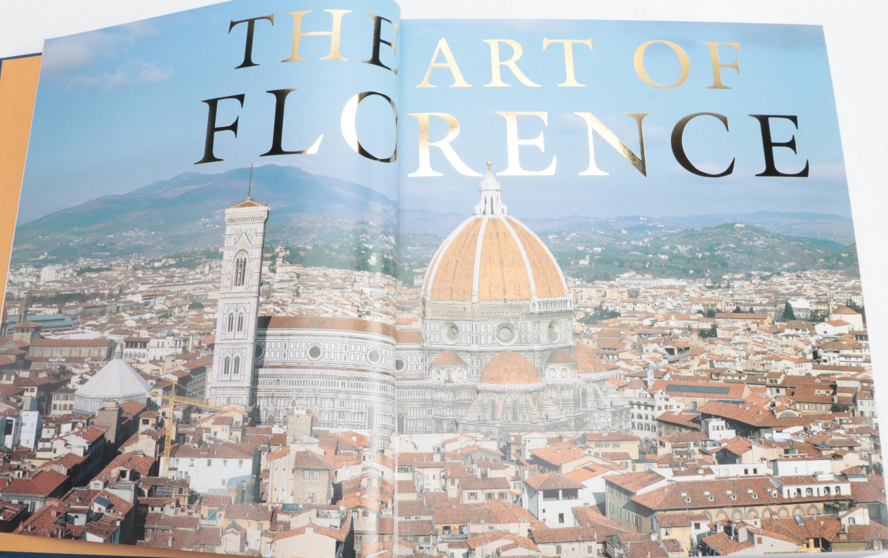 First Edition Thus "The Art of Florence" Two Volume Set by Glenn Andres