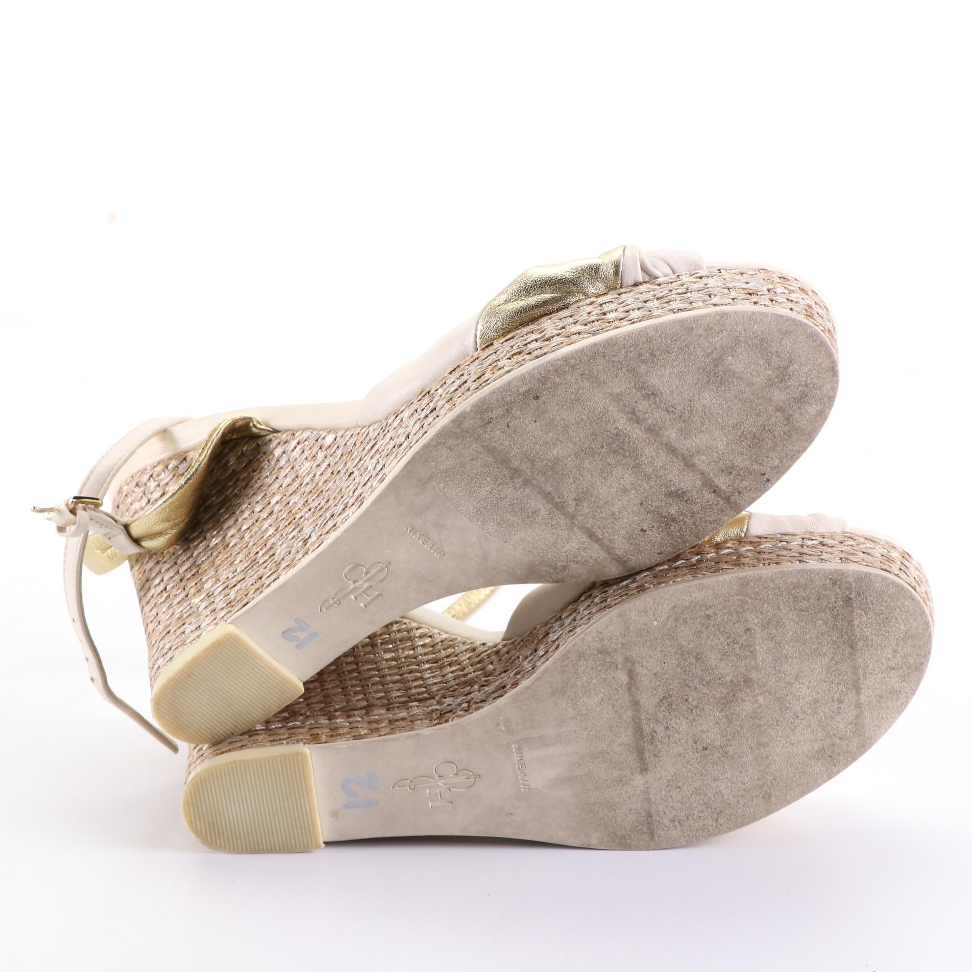 Cole Haan Platform Wedge Sandals and Wedge Pumps