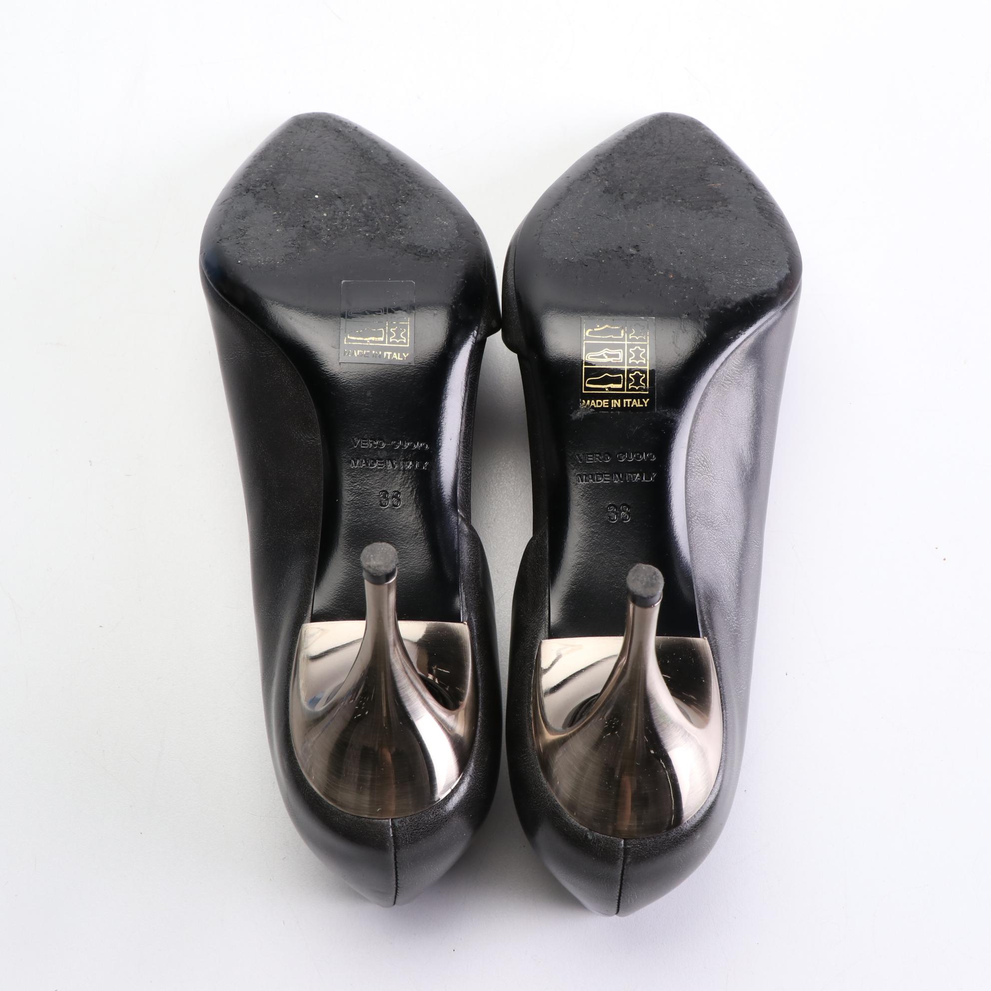 Lanvin D'Orsay Booties in Calfskin Leather with Box