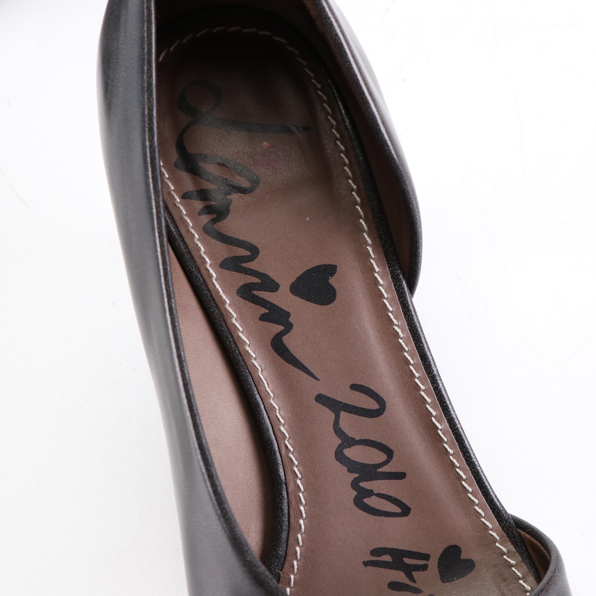 Lanvin D'Orsay Booties in Calfskin Leather with Box