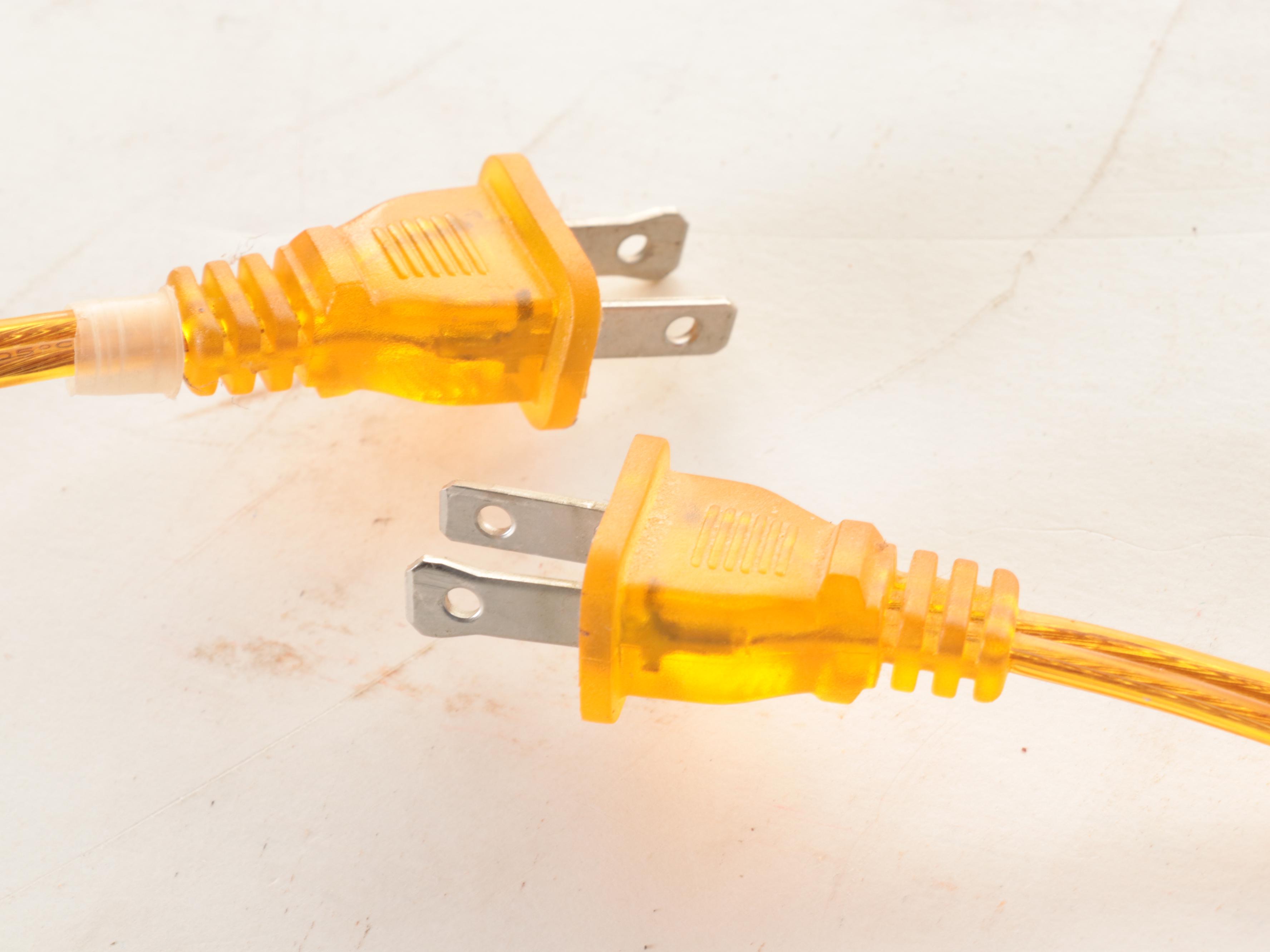 Pair of Composite, Glass and Metal Buffet Candlestick Lamps