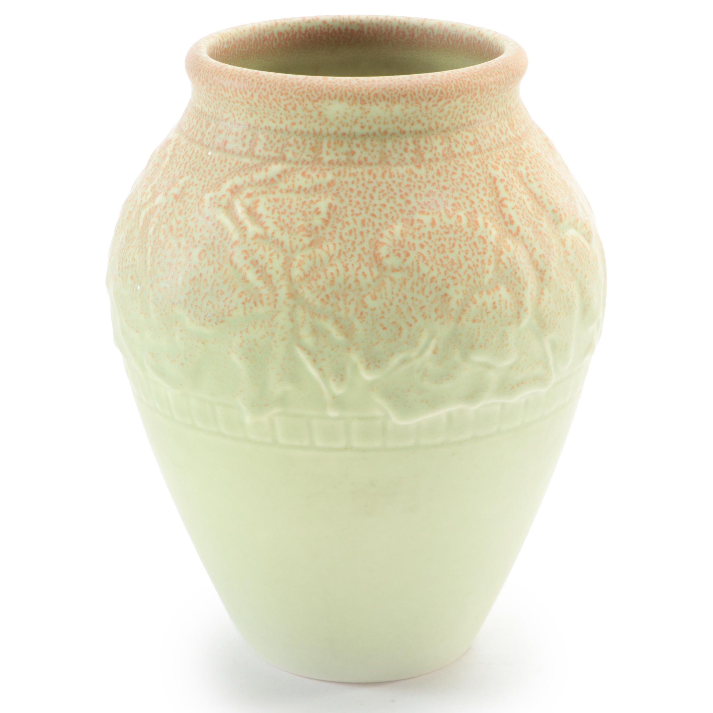 Rookwood Pottery Matte Glaze Ceramic Vase, 1931