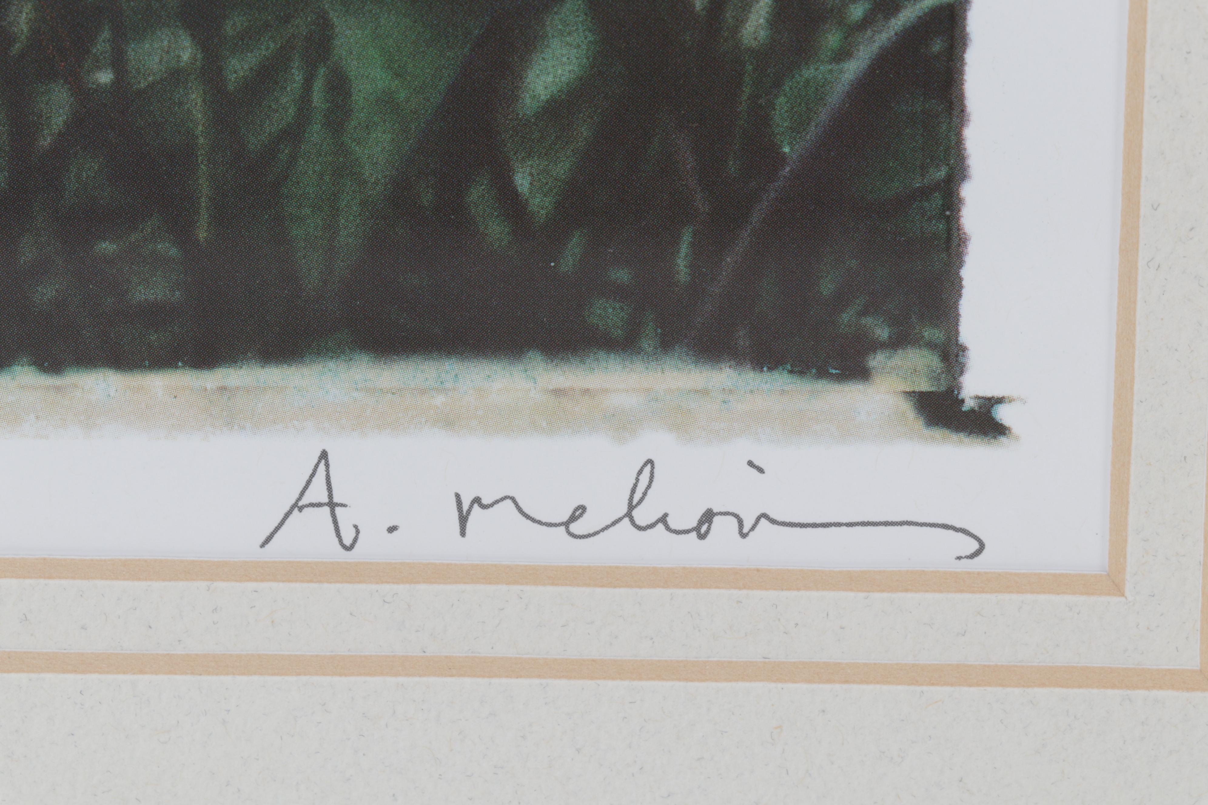 Floral Still Life Offset Lithographs, Circa 2000