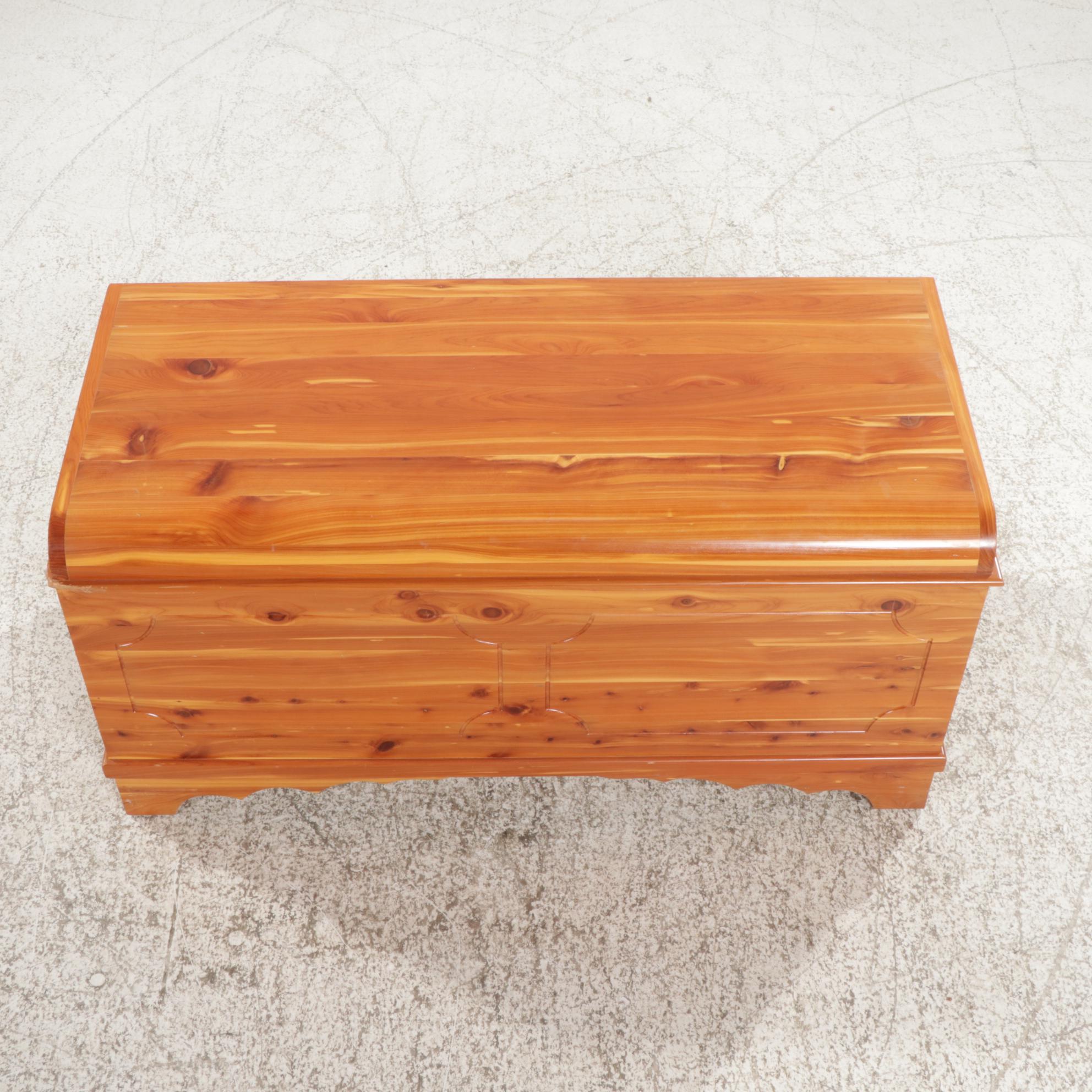 Colonial Style Cedar Blanket Chest