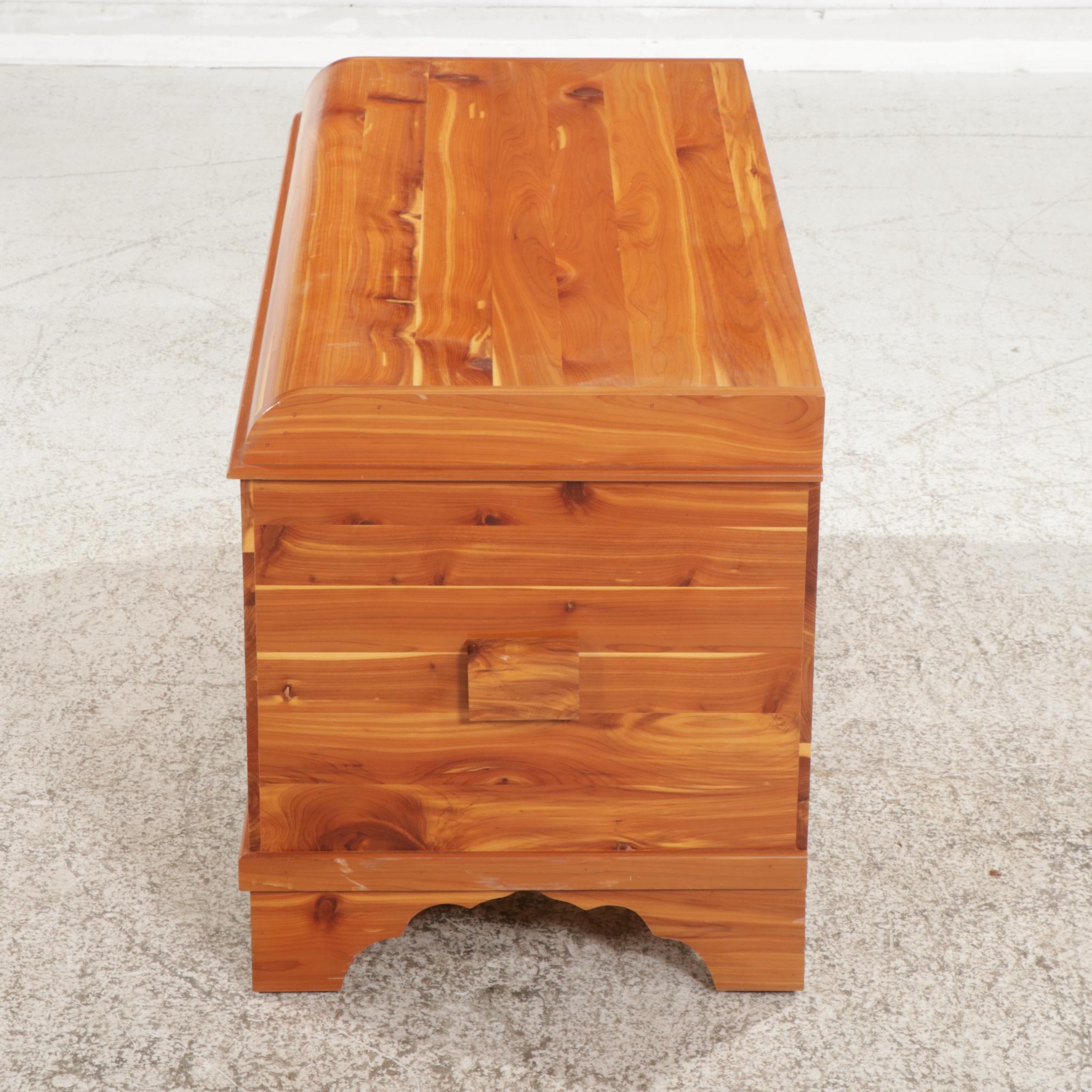 Colonial Style Cedar Blanket Chest