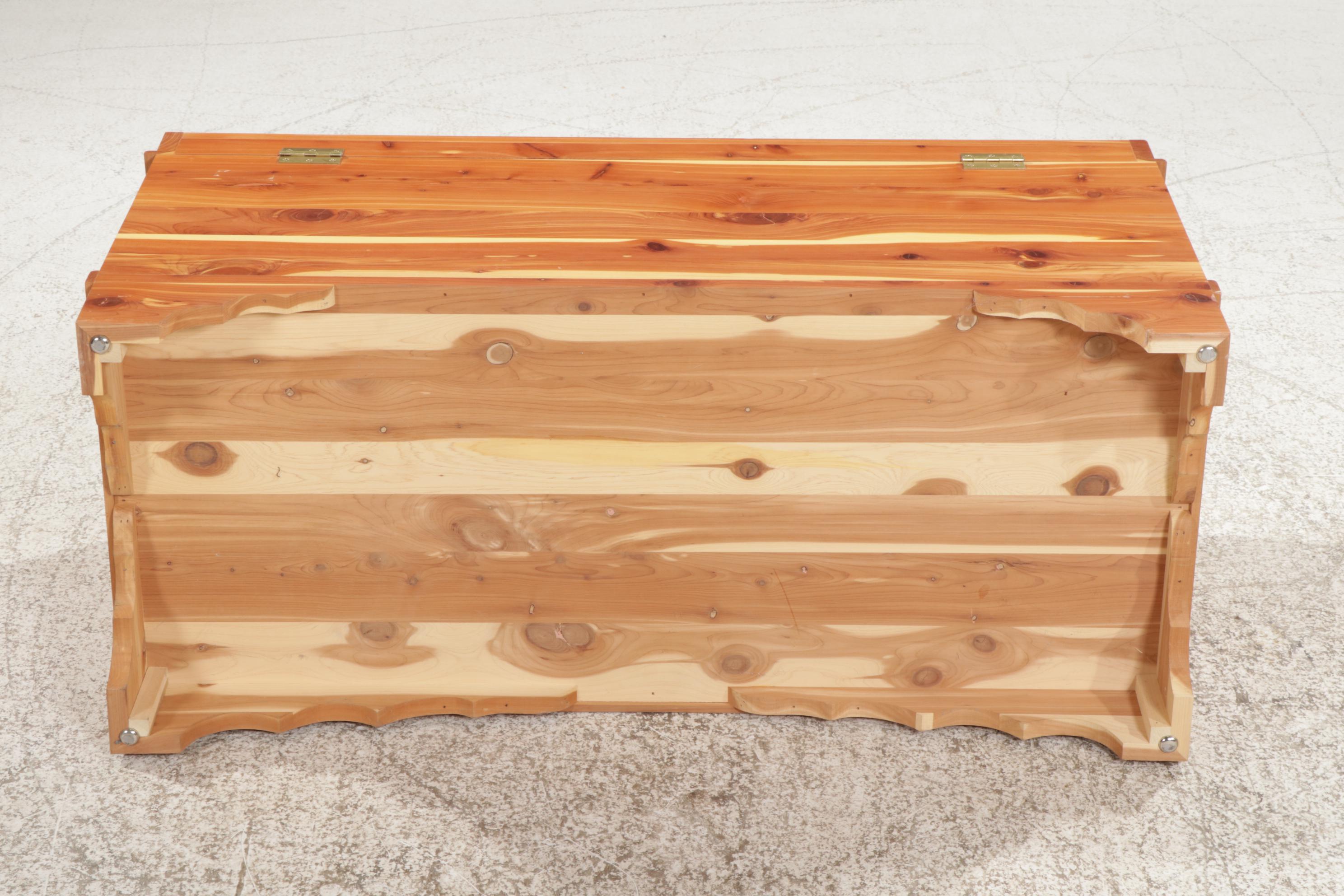 Colonial Style Cedar Blanket Chest