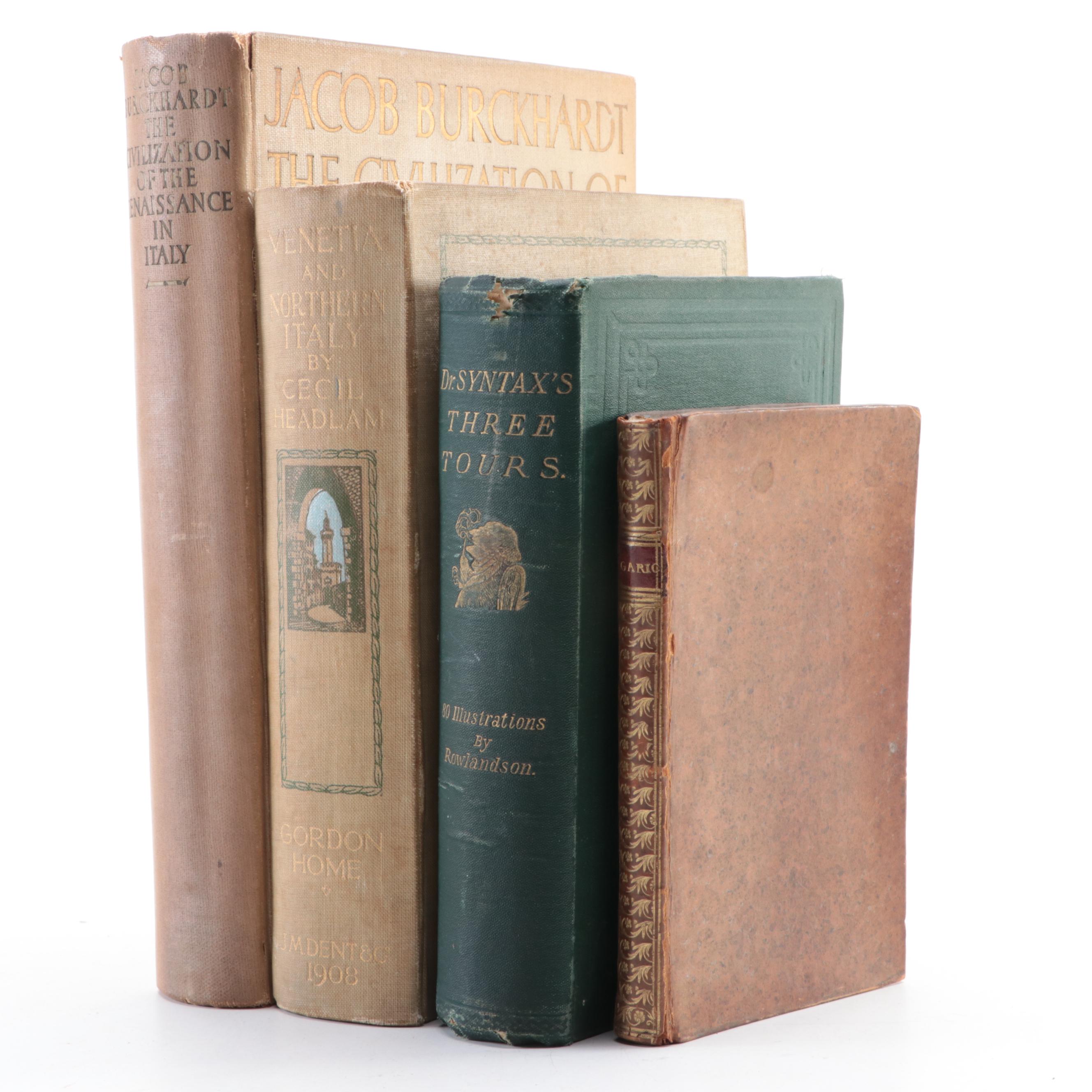 "The Civilization of the Renaissance in Italy" by Jacob Burckhardt and More