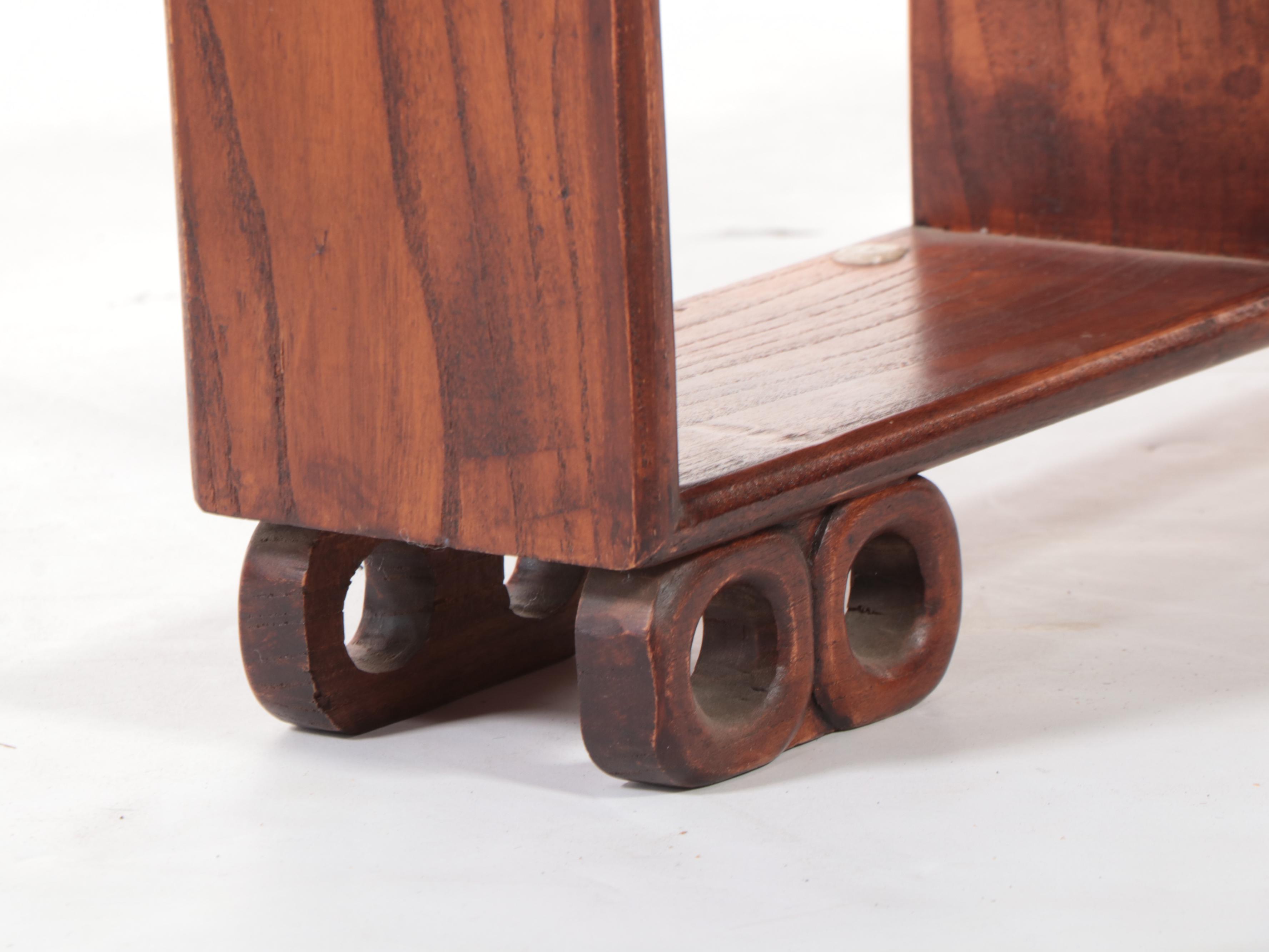 Chinese Rosewood Tao Decorative Bookcase