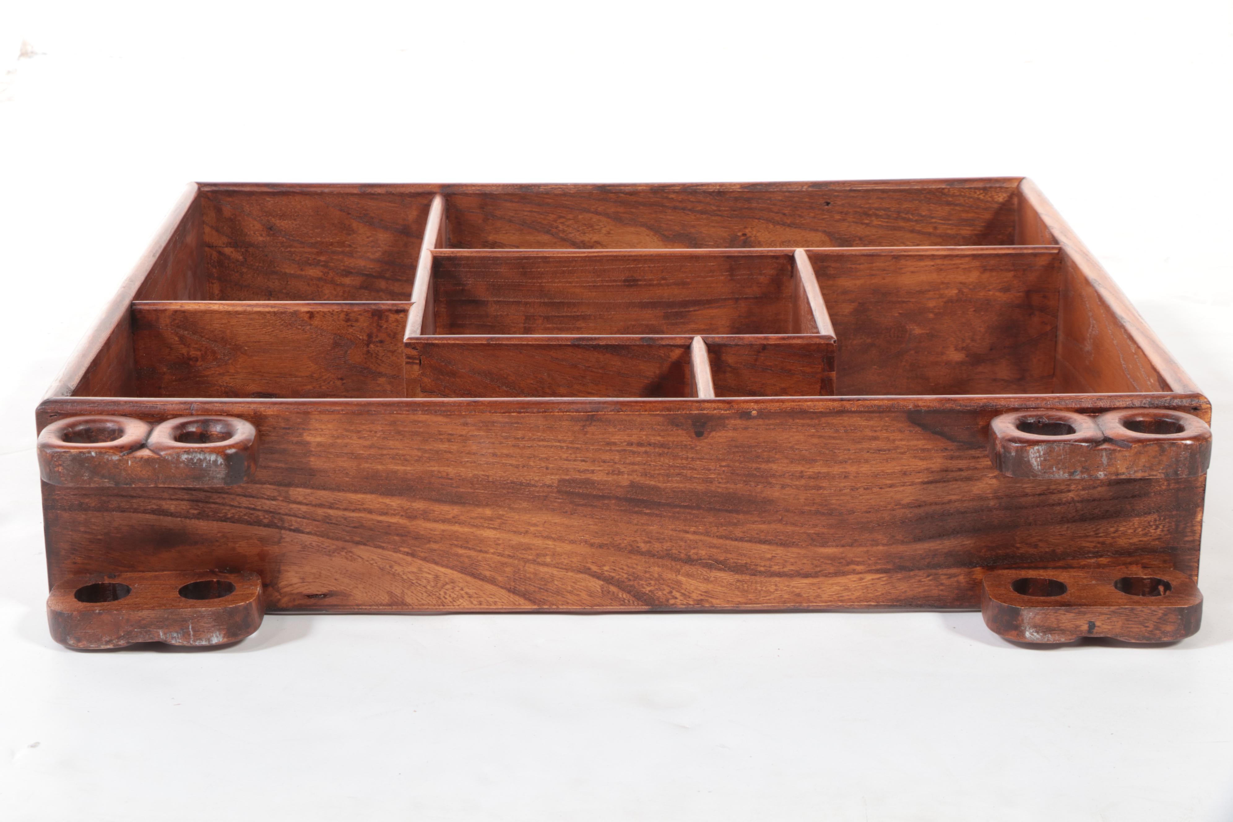 Chinese Rosewood Tao Decorative Bookcase