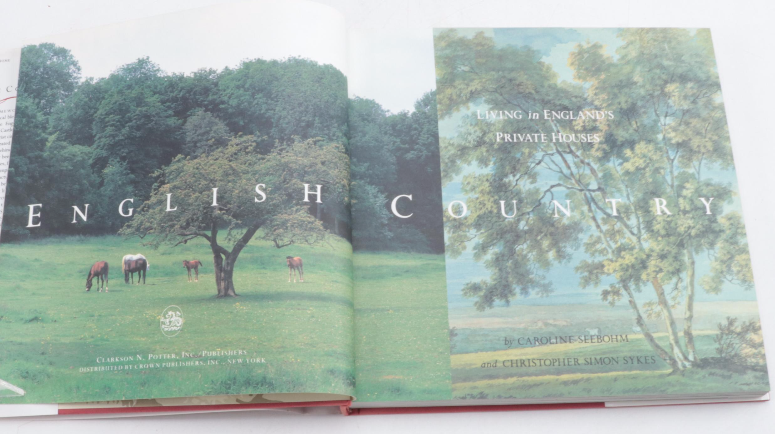 First American Edition "The Glory of the English House" by Lionel Esher and More