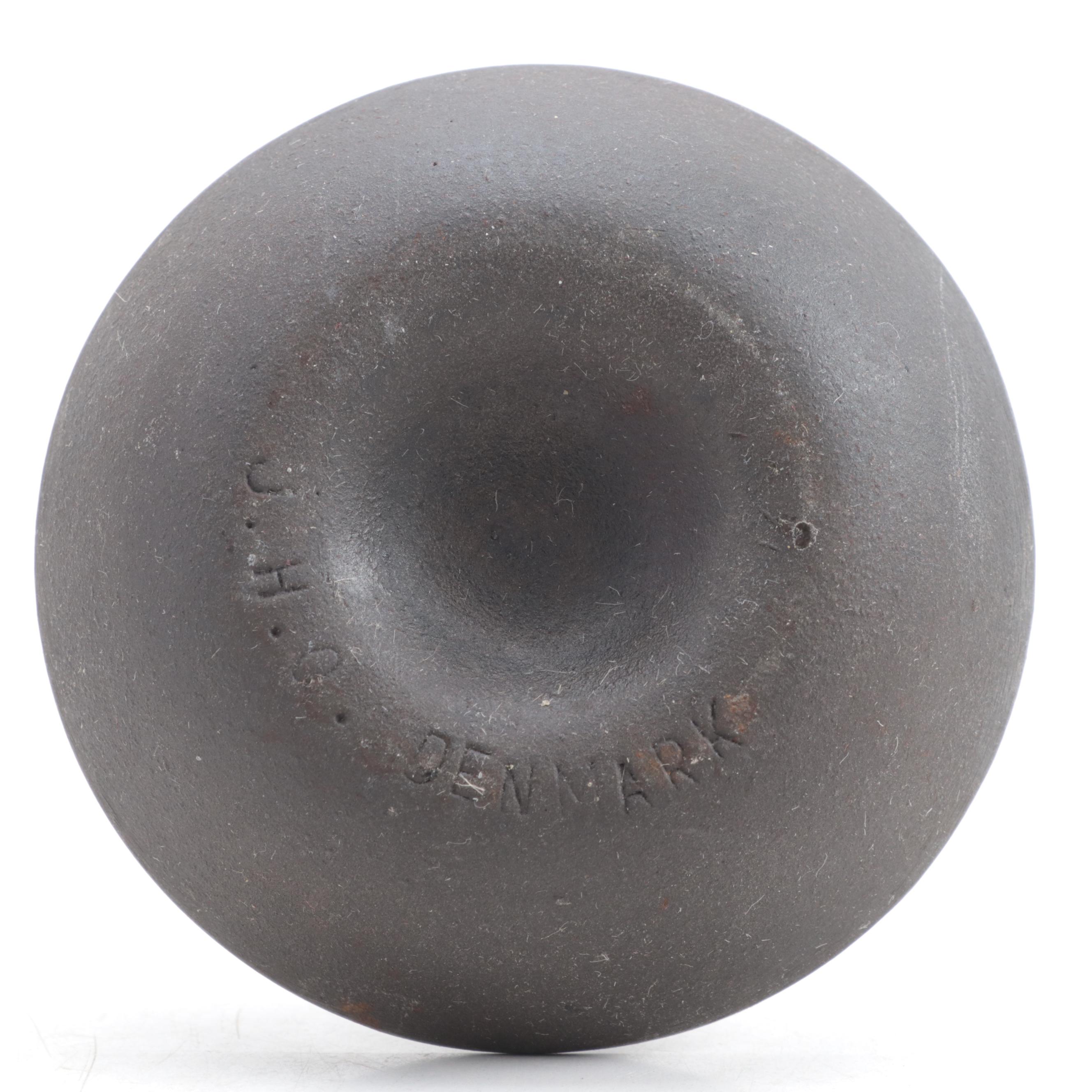 Jens Quistgaard for Dansk Metal Candle Holders with Taper Candles