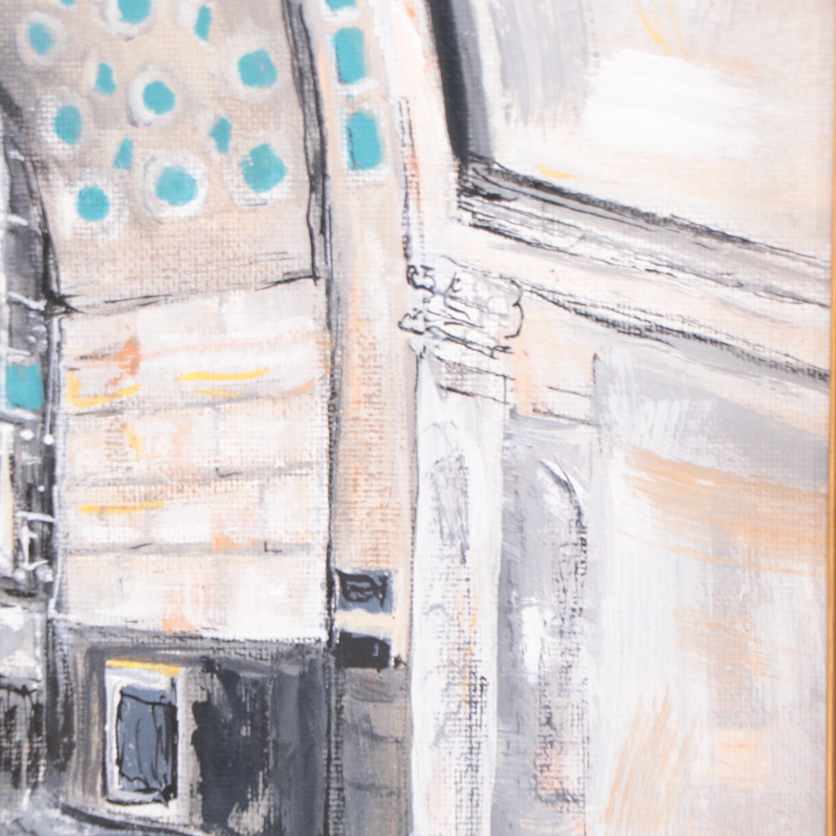 Sanna Acrylic Painting "4th Street Entrance - Dixie Terminal," 2022