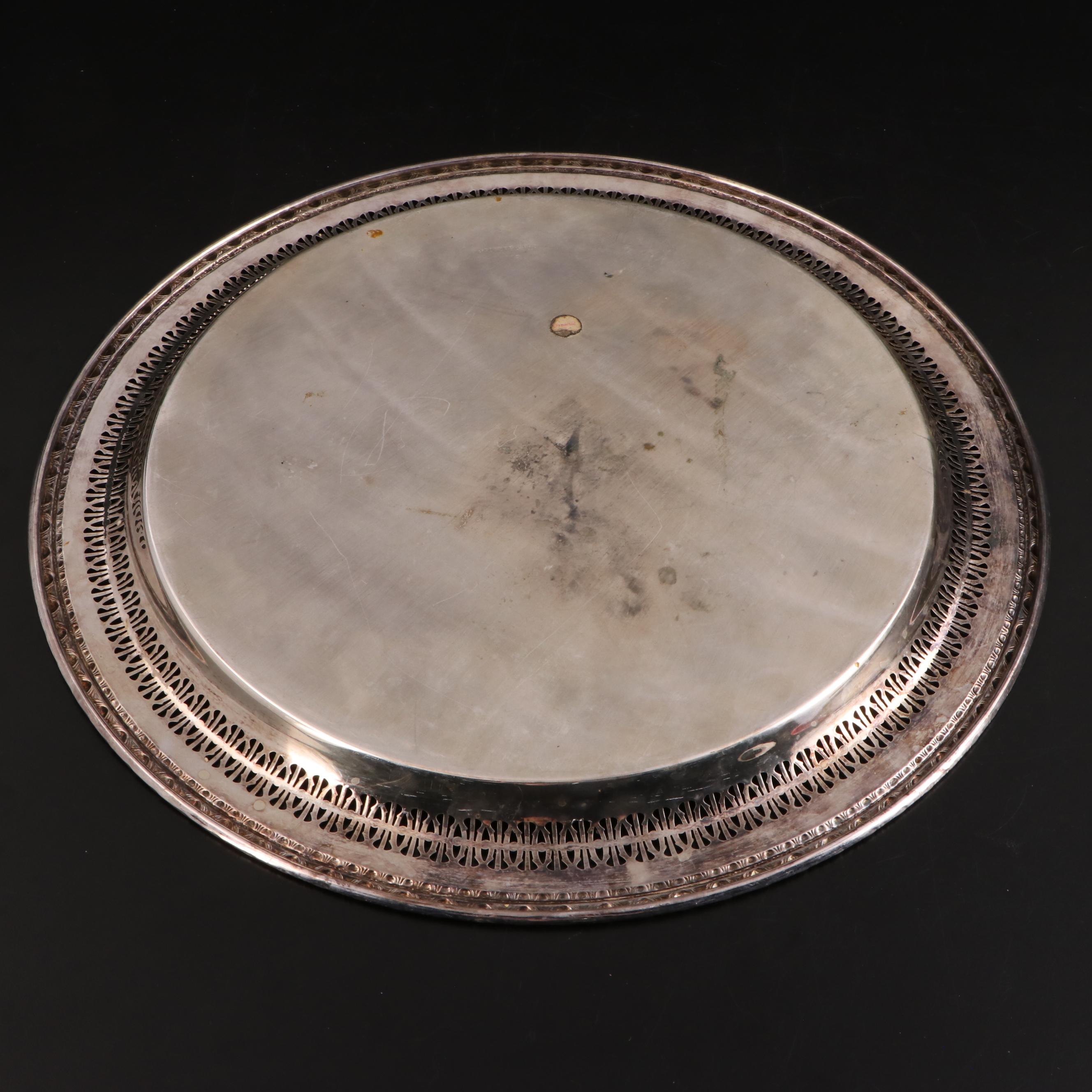 Roger's & Bro and Other Silver Plate Serving Pieces, Mid to Late 20th Century