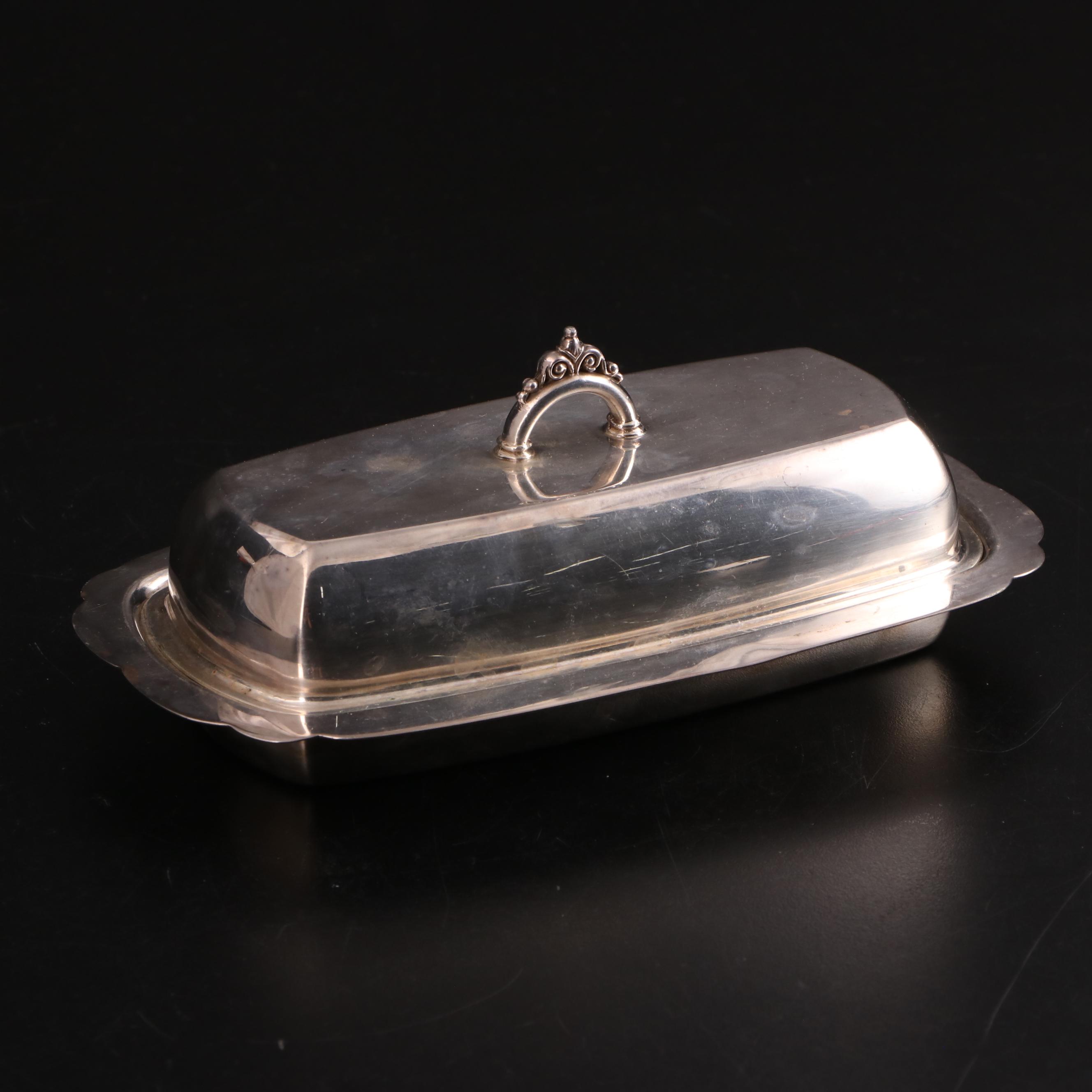 Roger's & Bro and Other Silver Plate Serving Pieces, Mid to Late 20th Century