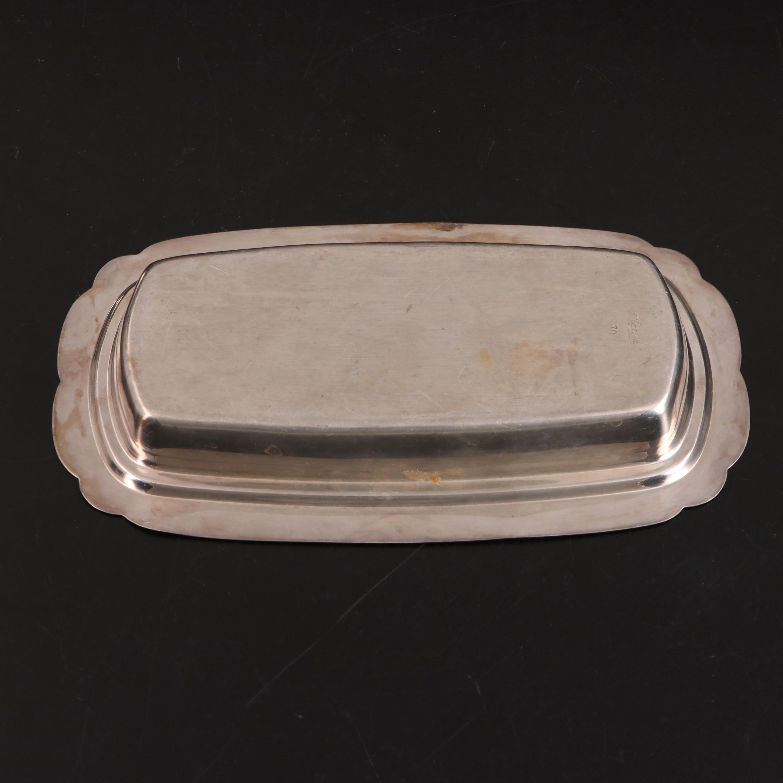 Roger's & Bro and Other Silver Plate Serving Pieces, Mid to Late 20th Century