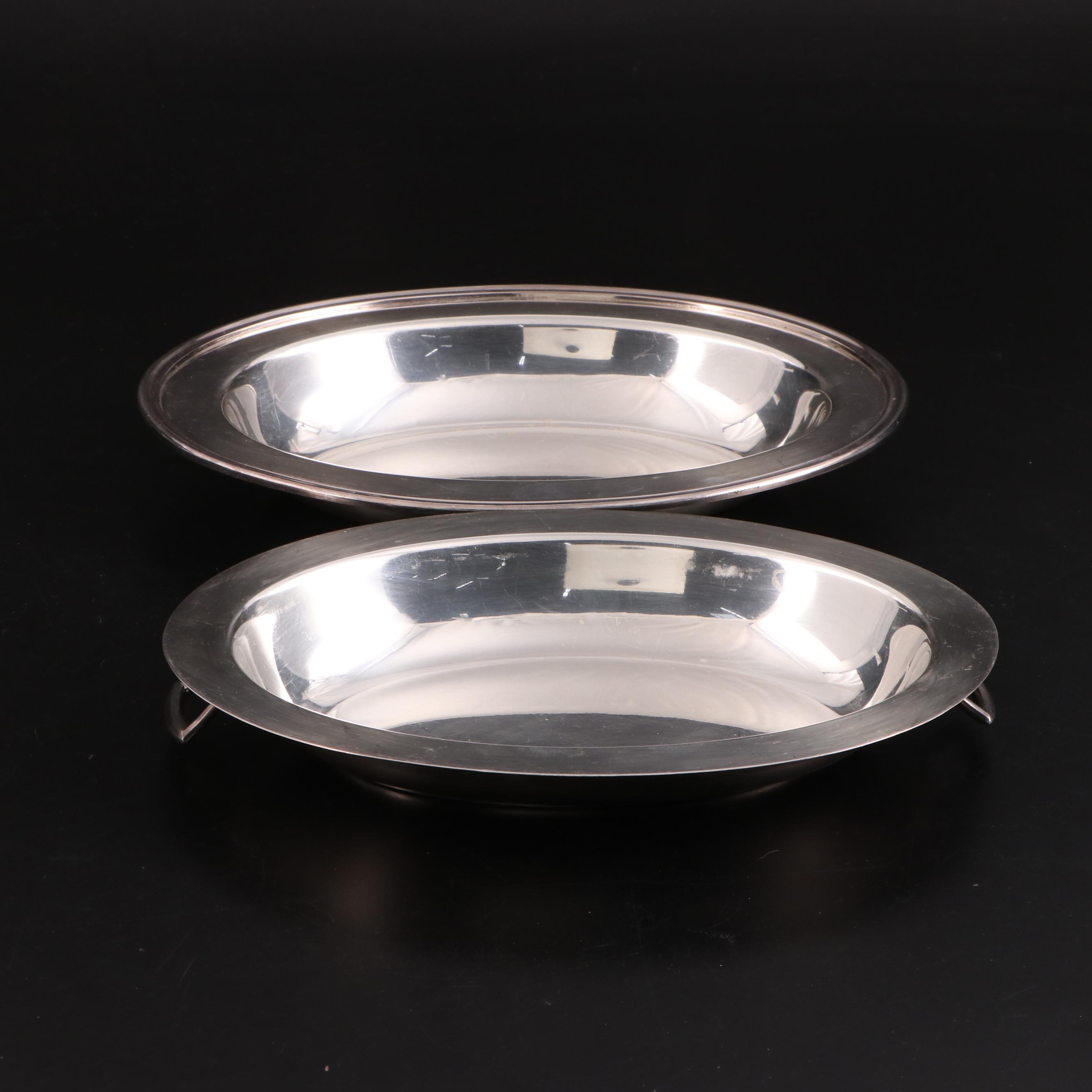 Roger's & Bro and Other Silver Plate Serving Pieces, Mid to Late 20th Century