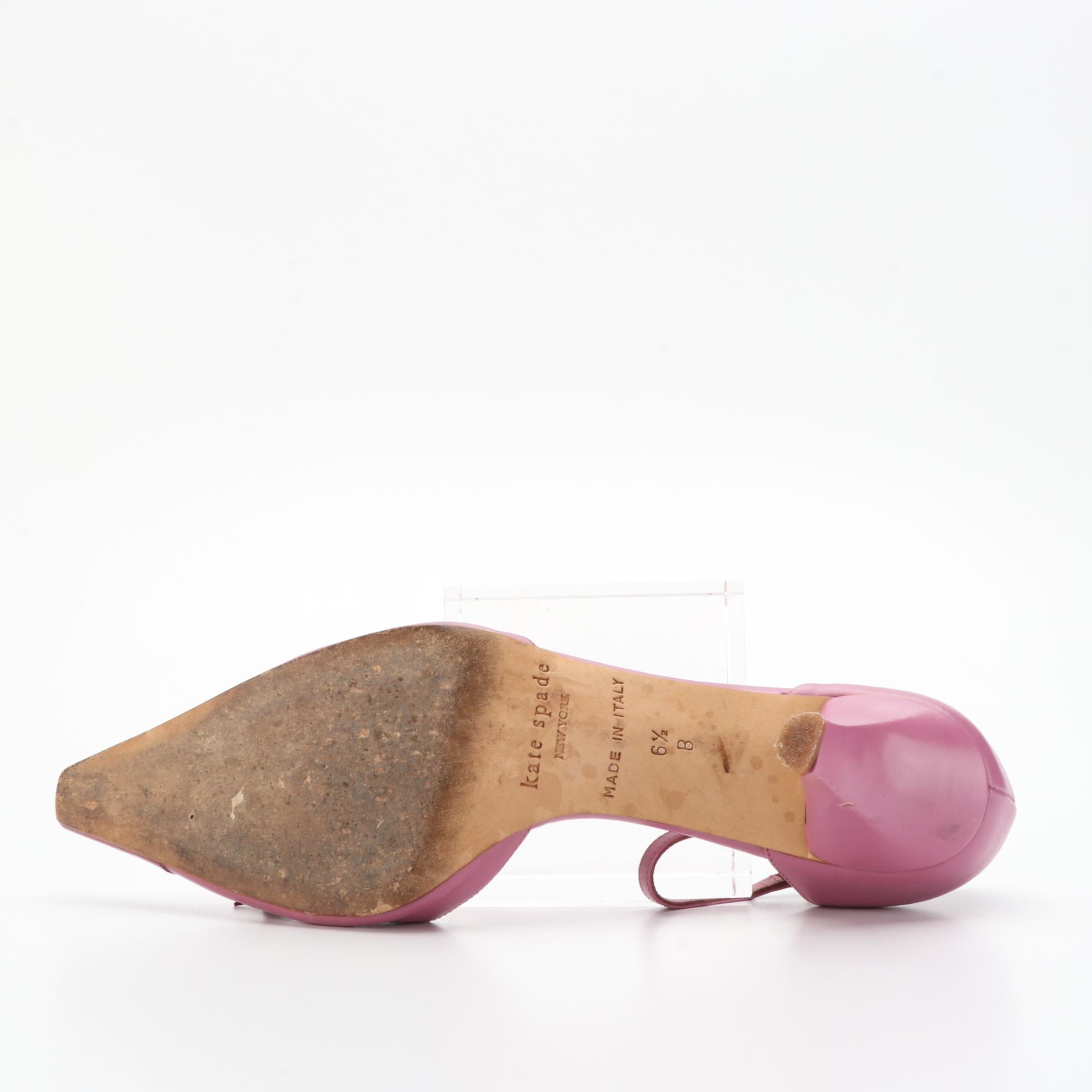 Kate Spade Pointed Toe Pumps and Santoni Leather Sandals