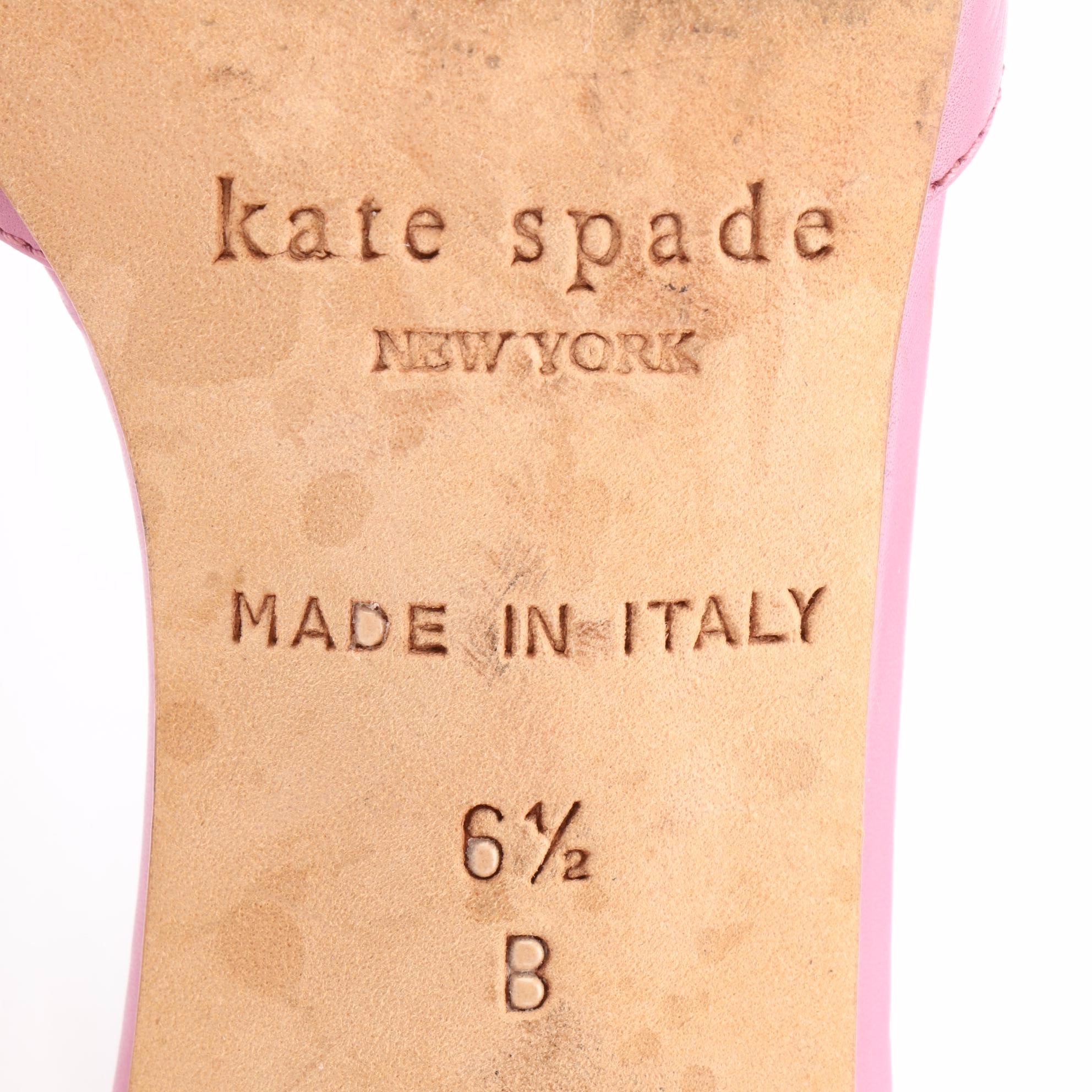 Kate Spade Pointed Toe Pumps and Santoni Leather Sandals