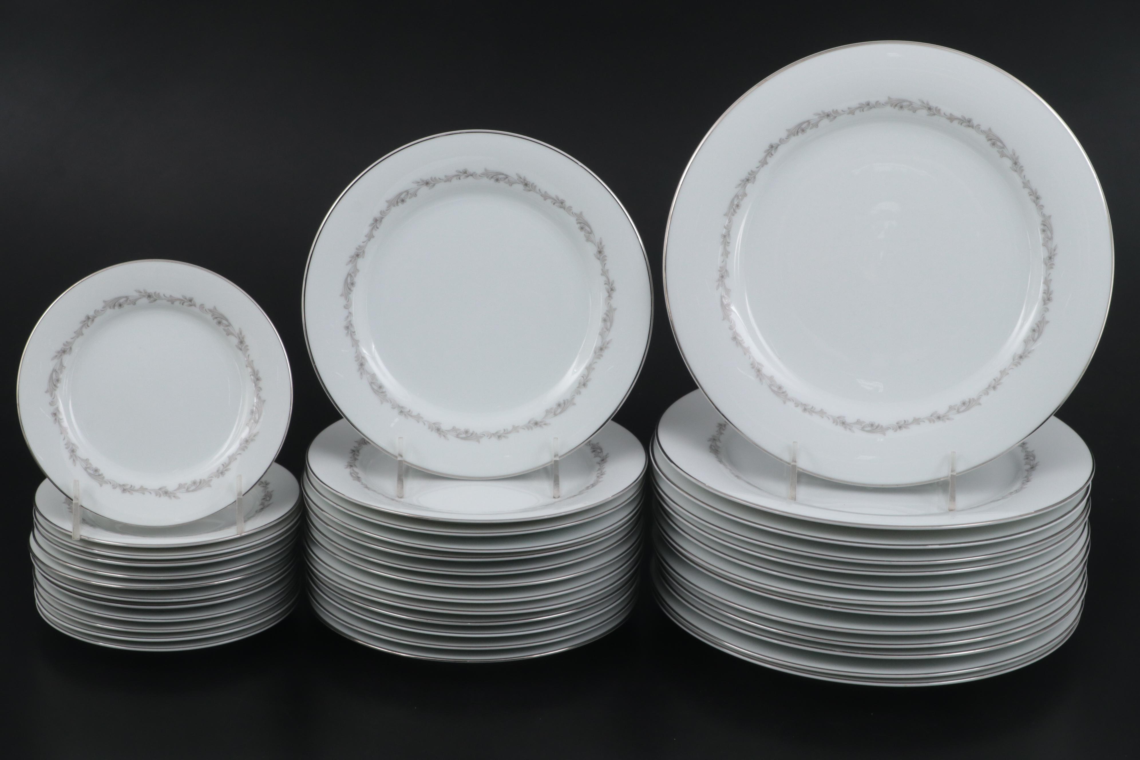 Noritake "Crestmont" Dinnerware and Serving Accessories, Mid to Late 20th C.