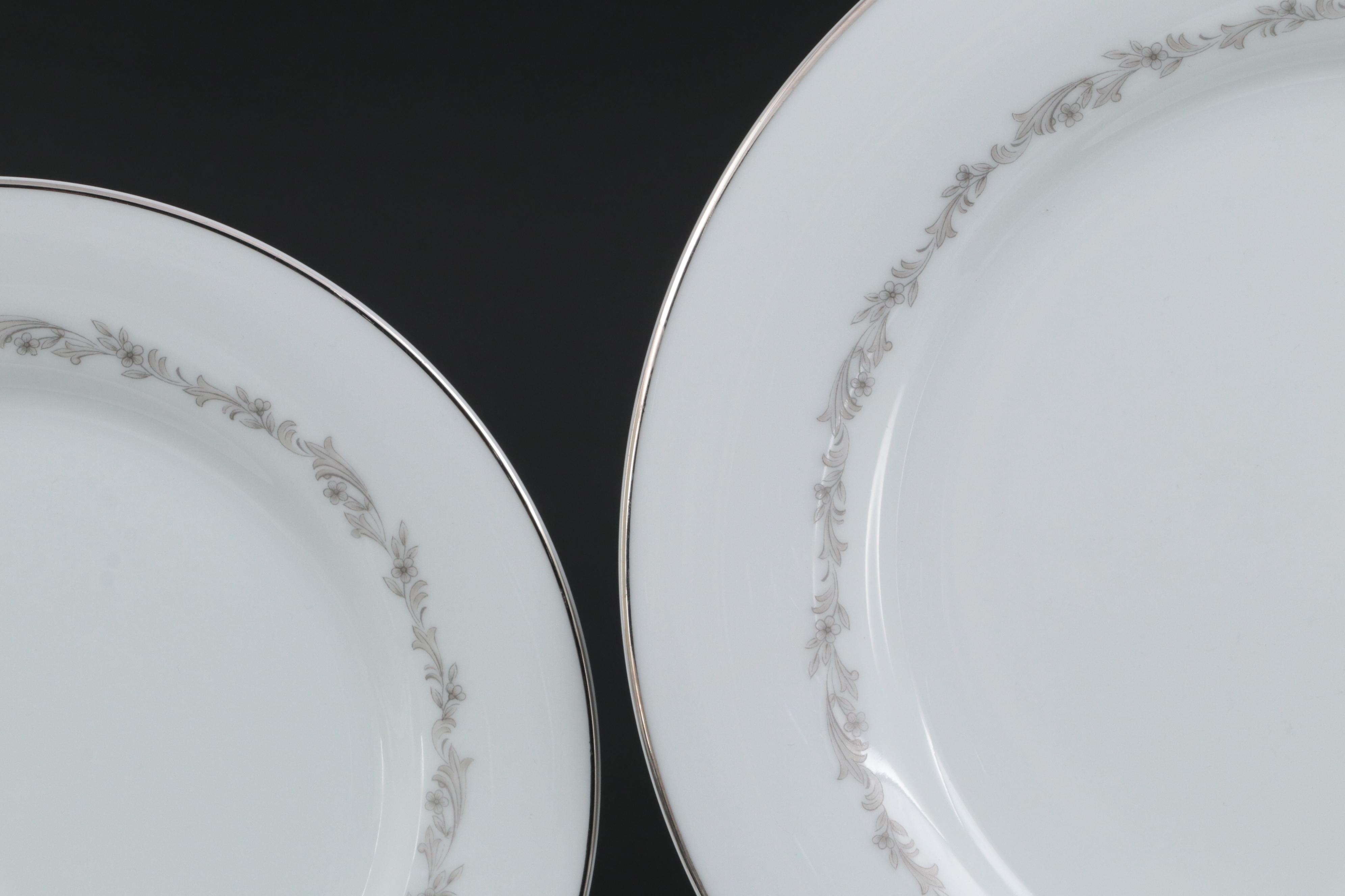 Noritake "Crestmont" Dinnerware and Serving Accessories, Mid to Late 20th C.