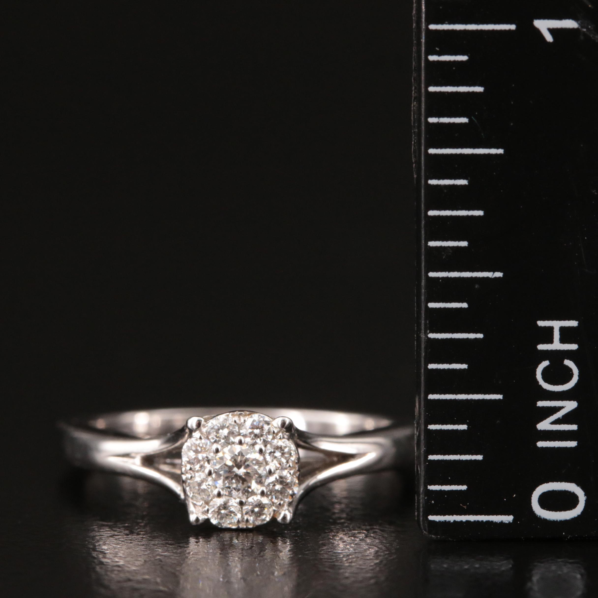 10K 0.25 CTW Diamond Ring