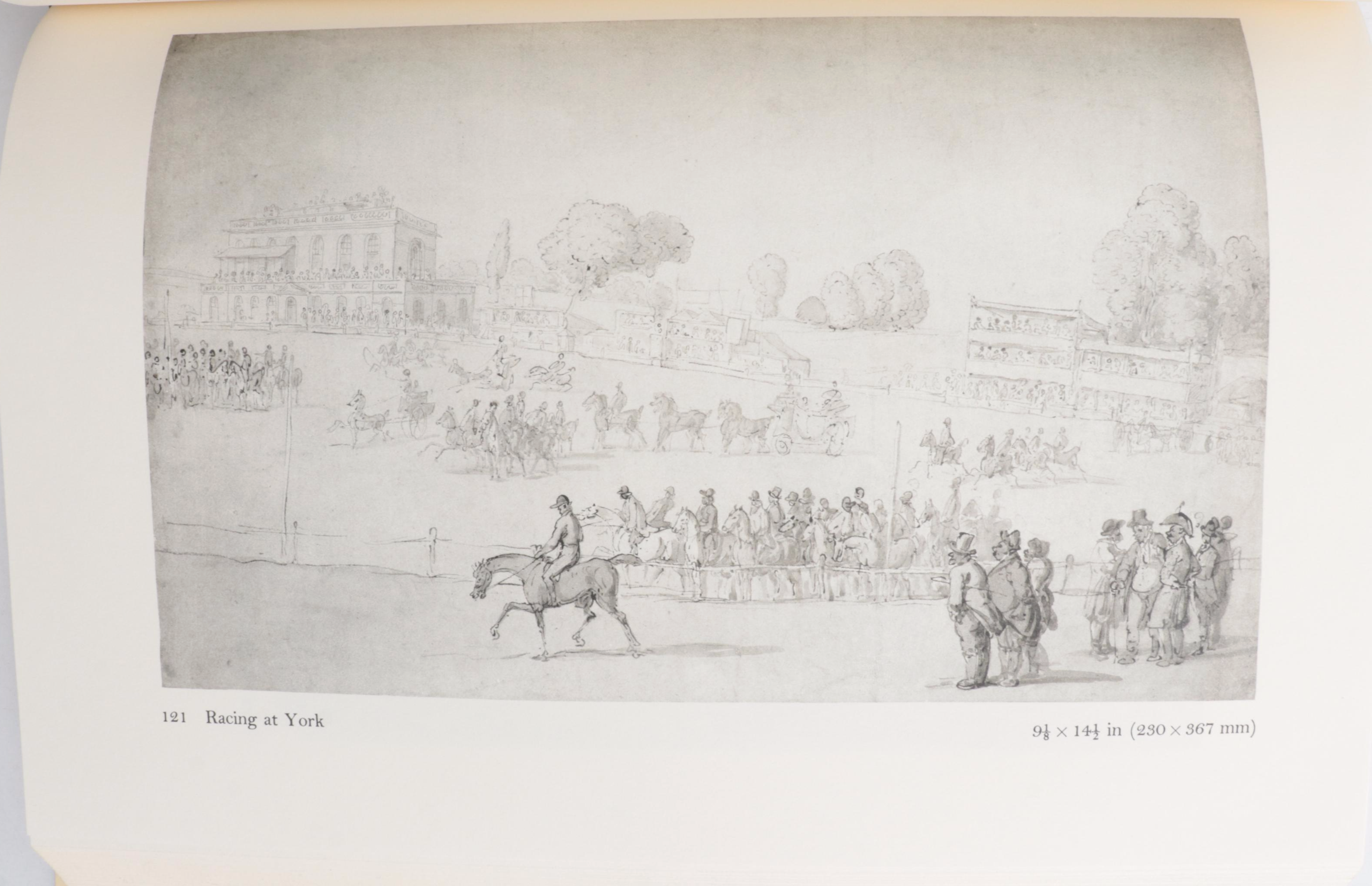 First Edition "The Drawings of Thomas Rowlandson" by John Bakett and More