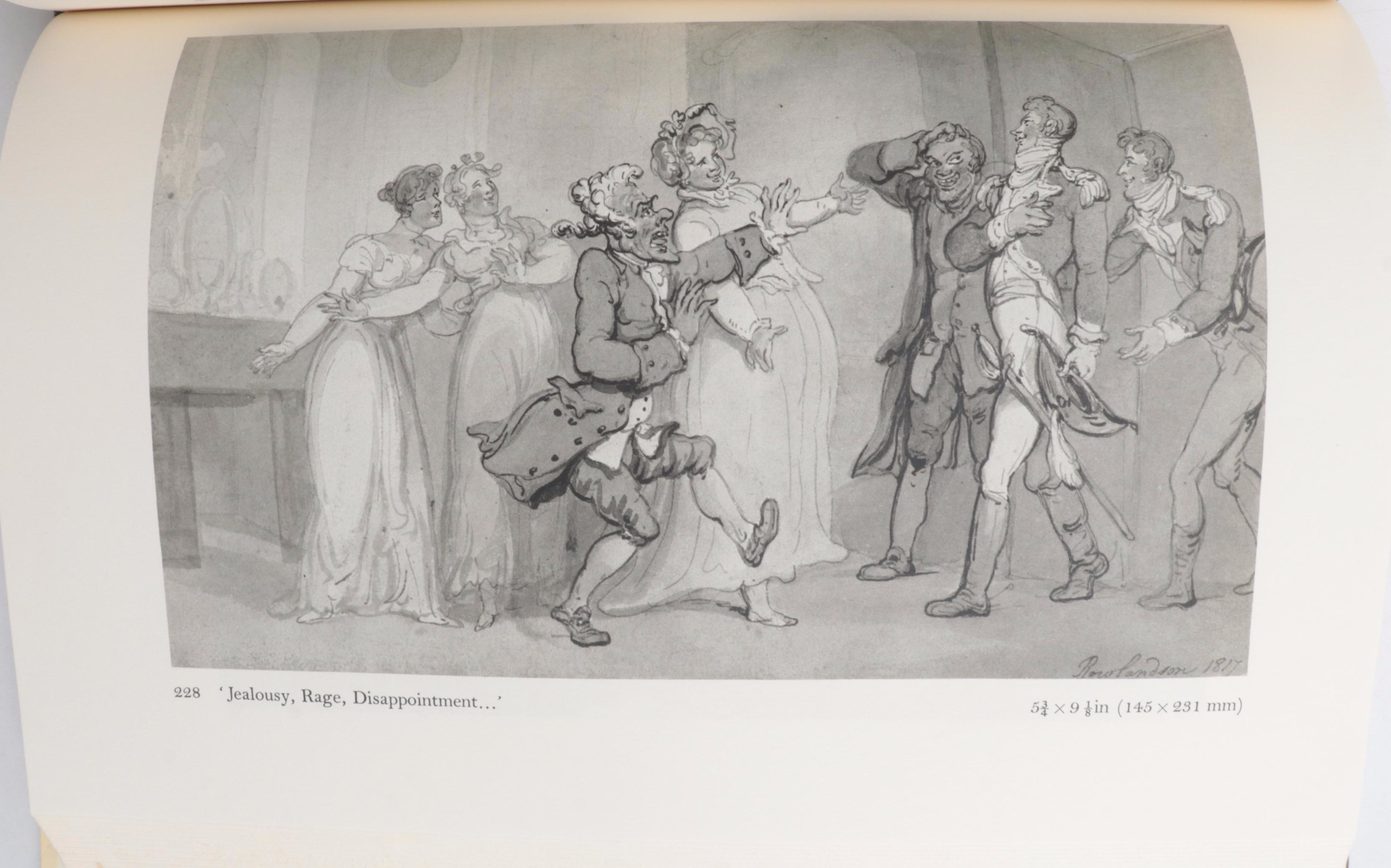 First Edition "The Drawings of Thomas Rowlandson" by John Bakett and More