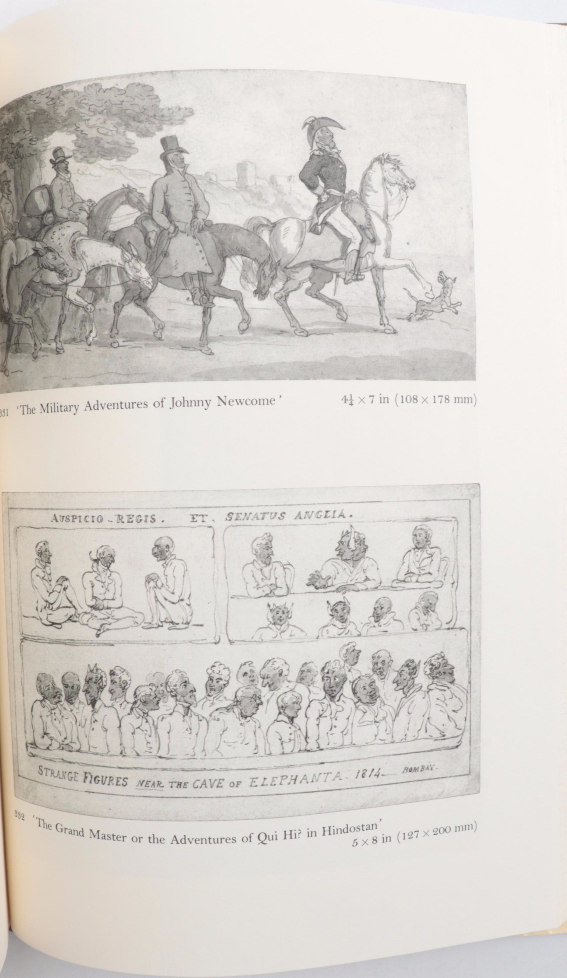 First Edition "The Drawings of Thomas Rowlandson" by John Bakett and More