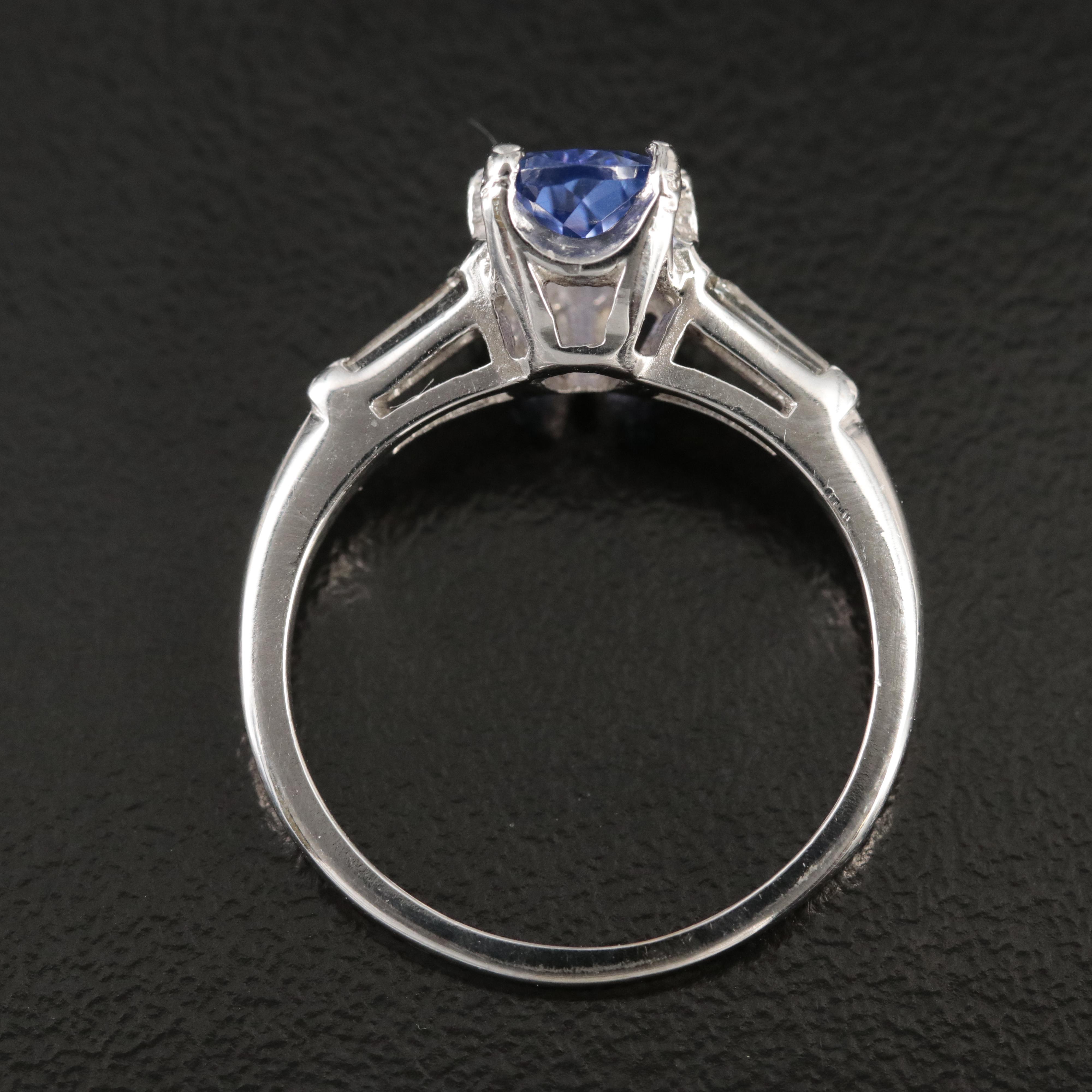 14K Tanzanite and Diamond Ring