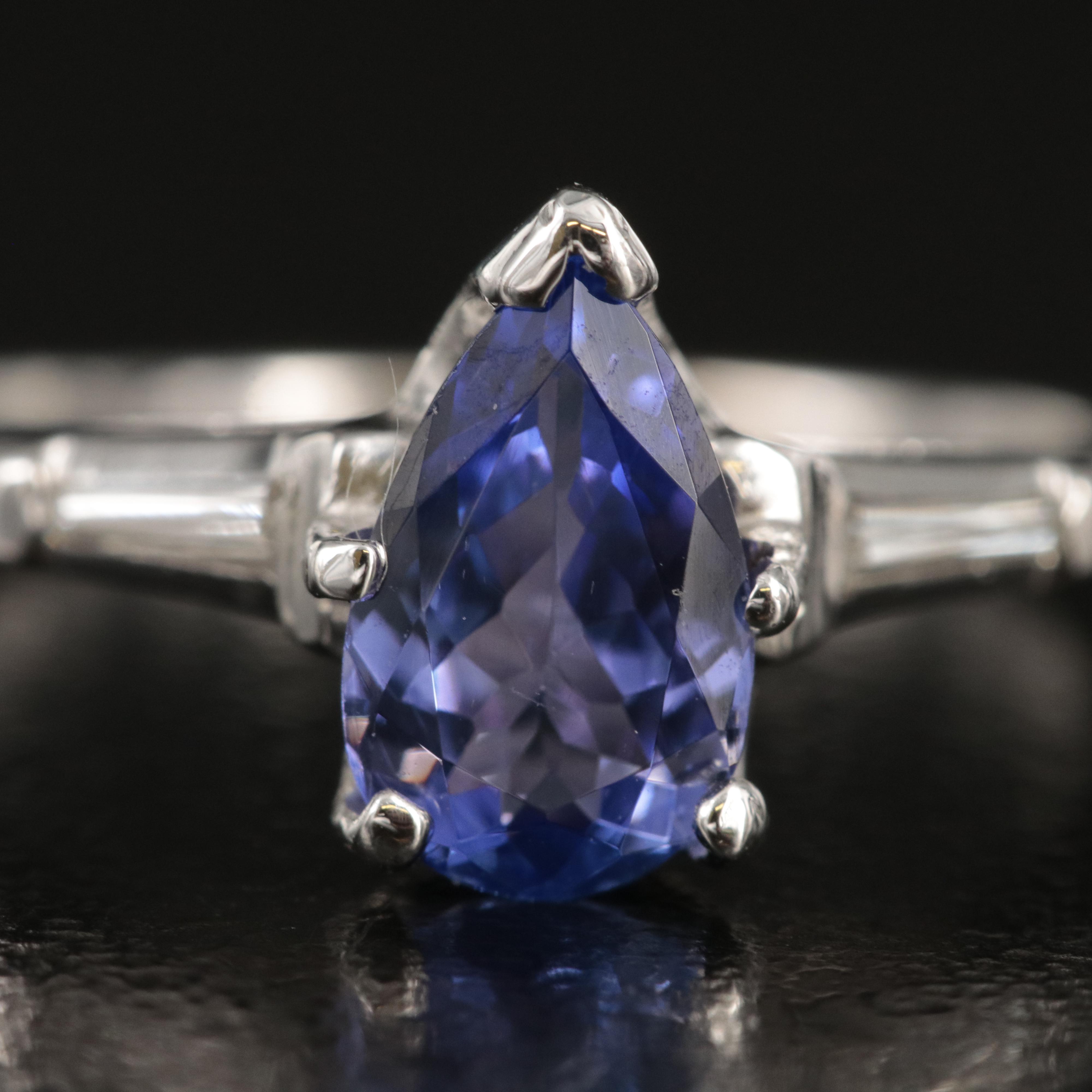 14K Tanzanite and Diamond Ring