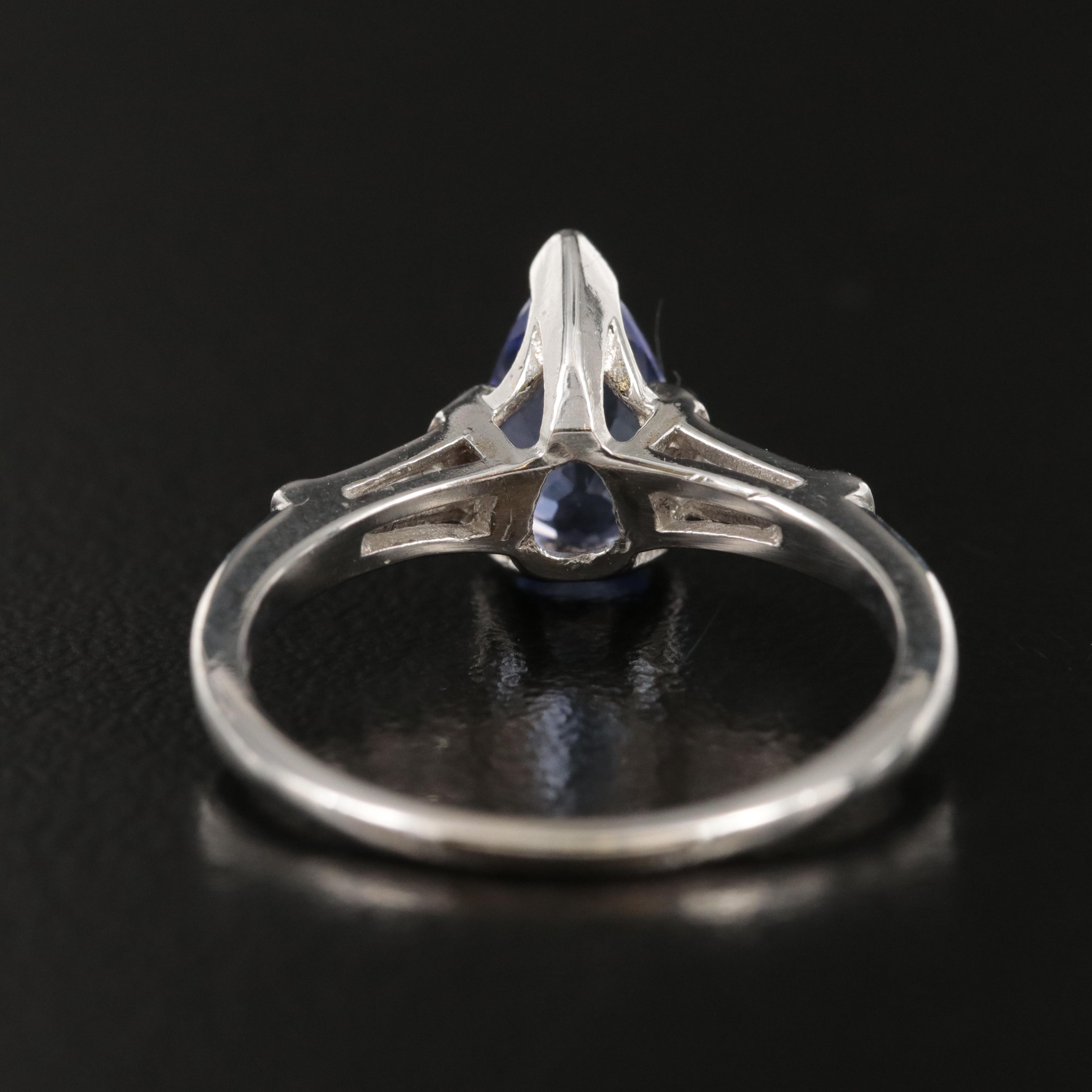 14K Tanzanite and Diamond Ring