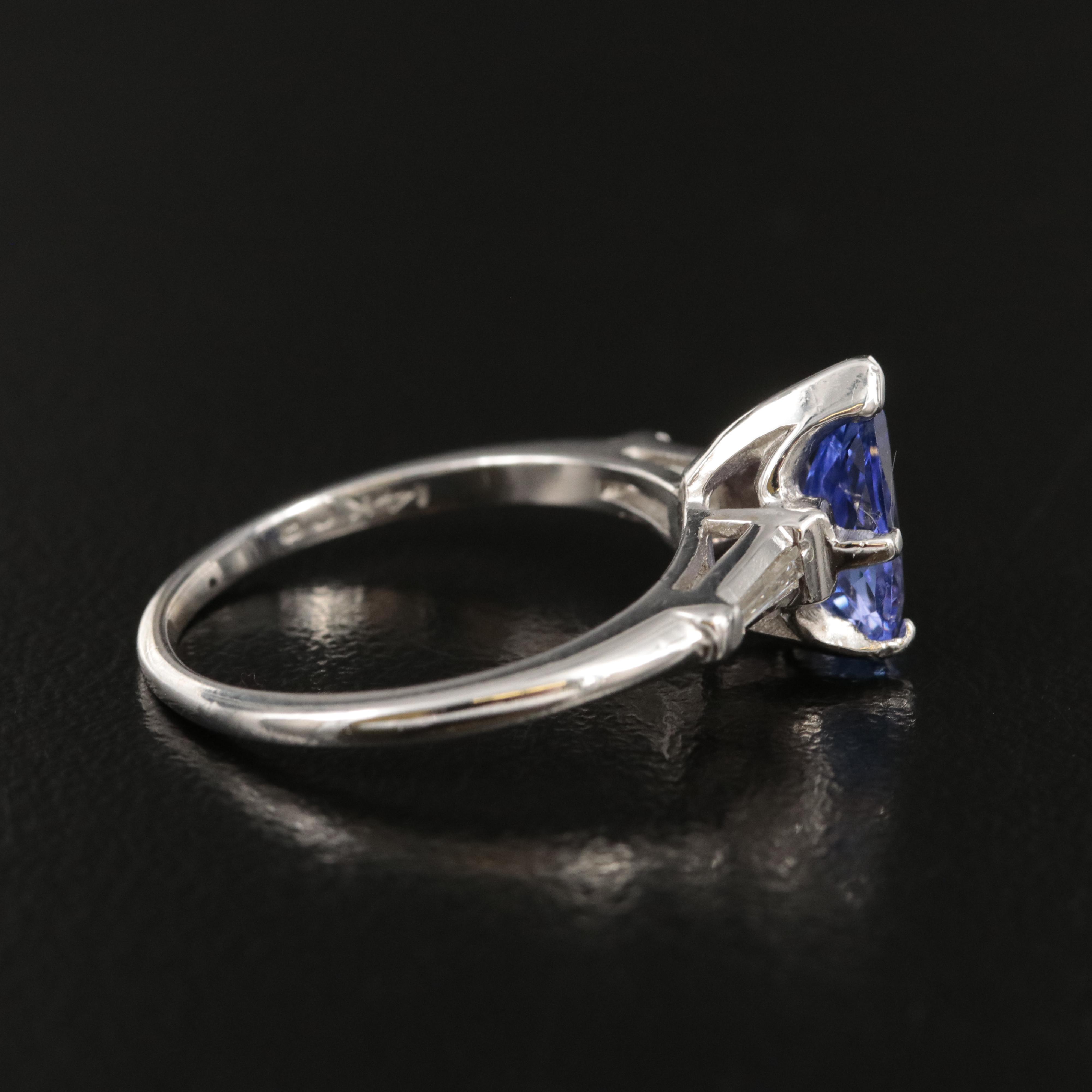 14K Tanzanite and Diamond Ring