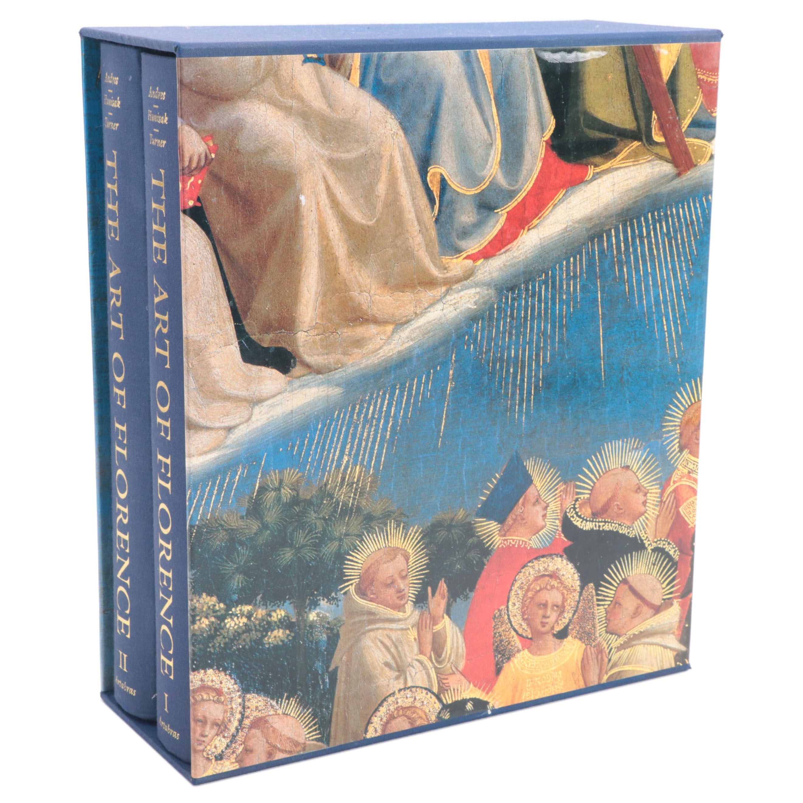 First Edition Thus "The Art of Florence" Two Volume Set by Glenn Andres
