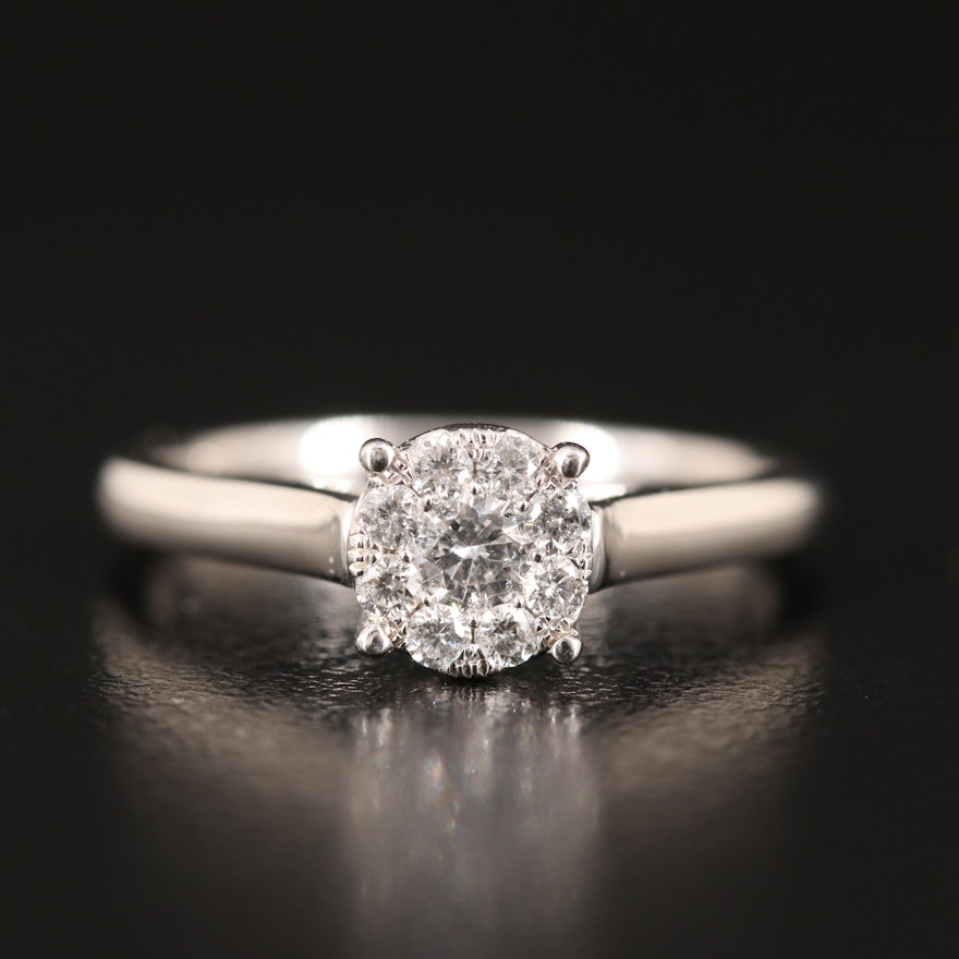 14K 0.34 CTW Diamond Ring