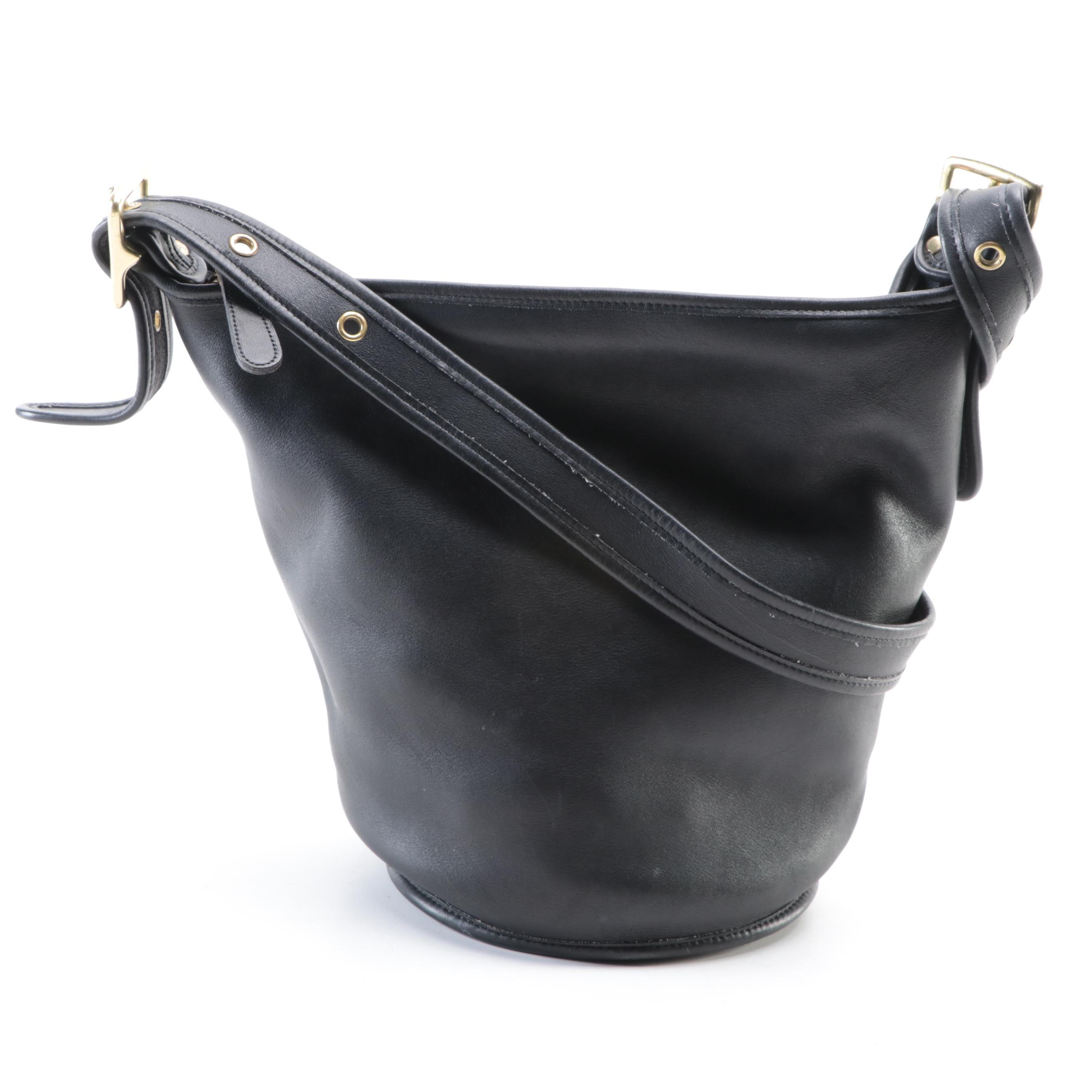 Coach Maggie Duffle Shoulder Bag and Campbell Crossbody Bag in Leather